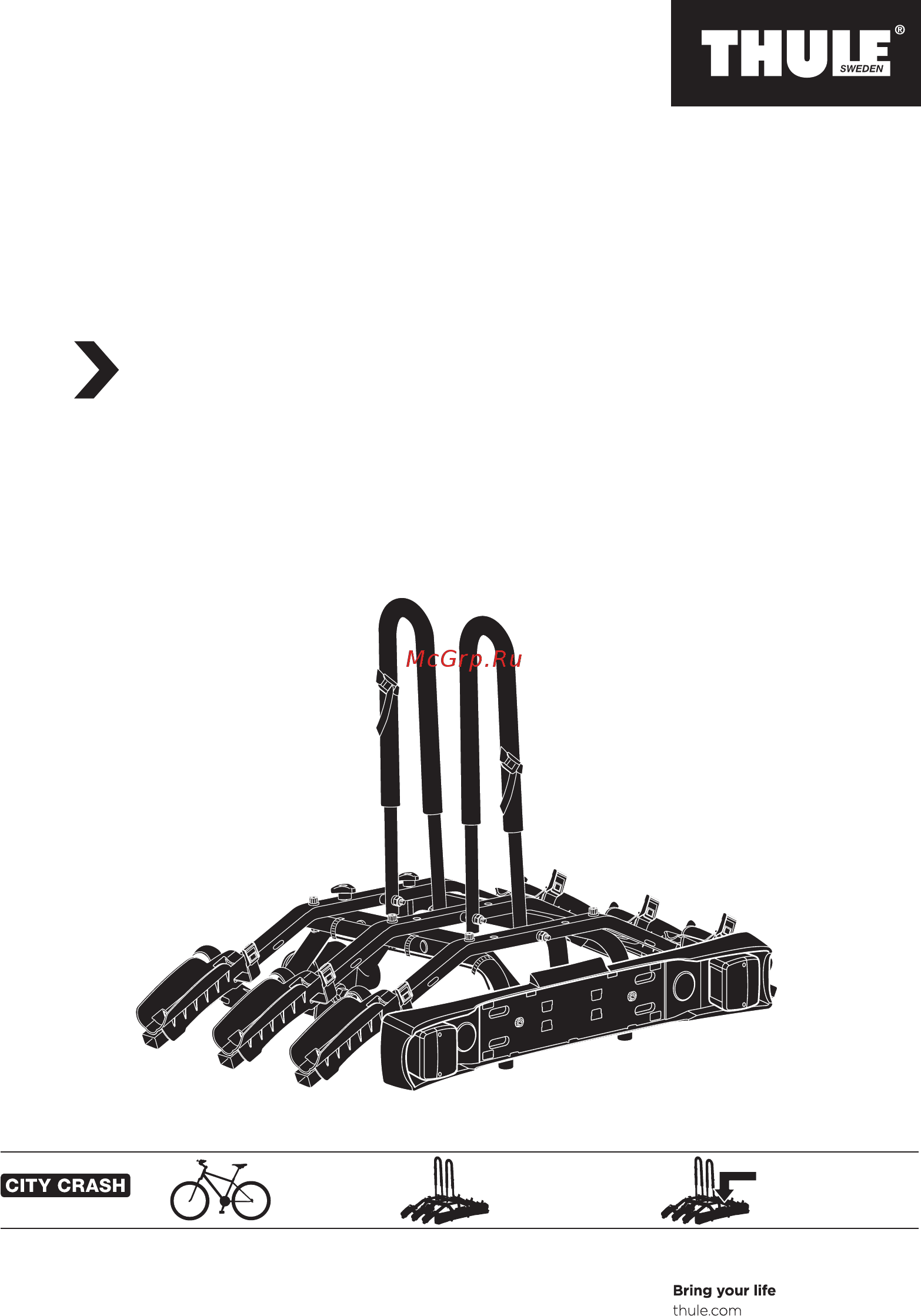 Thule rideon 9503 Инструкция по эксплуатации онлайн
