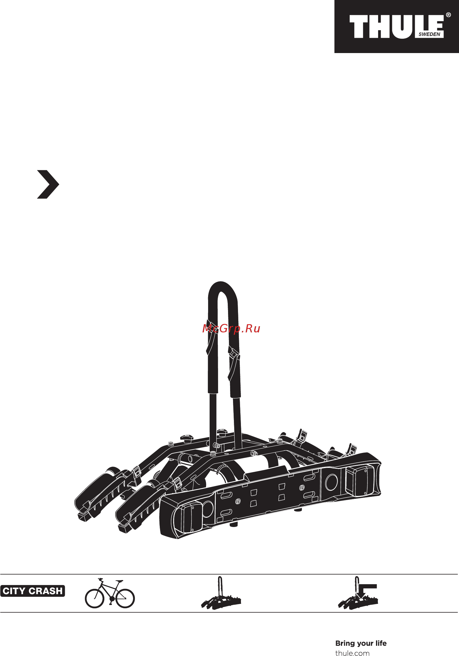 Thule rideon 9502 Инструкция по эксплуатации онлайн