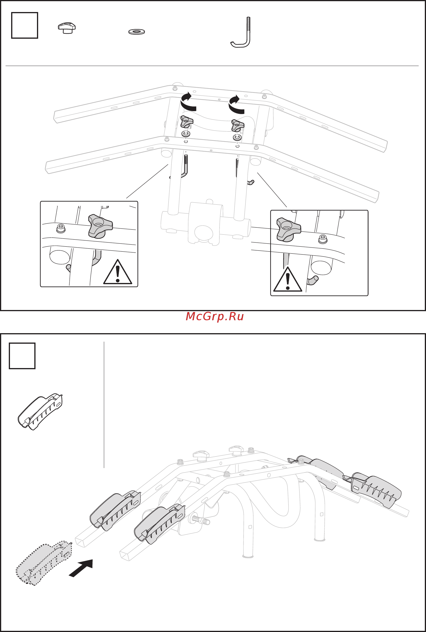 Thule rideon 9502 Инструкция по эксплуатации онлайн [7/12] 200645