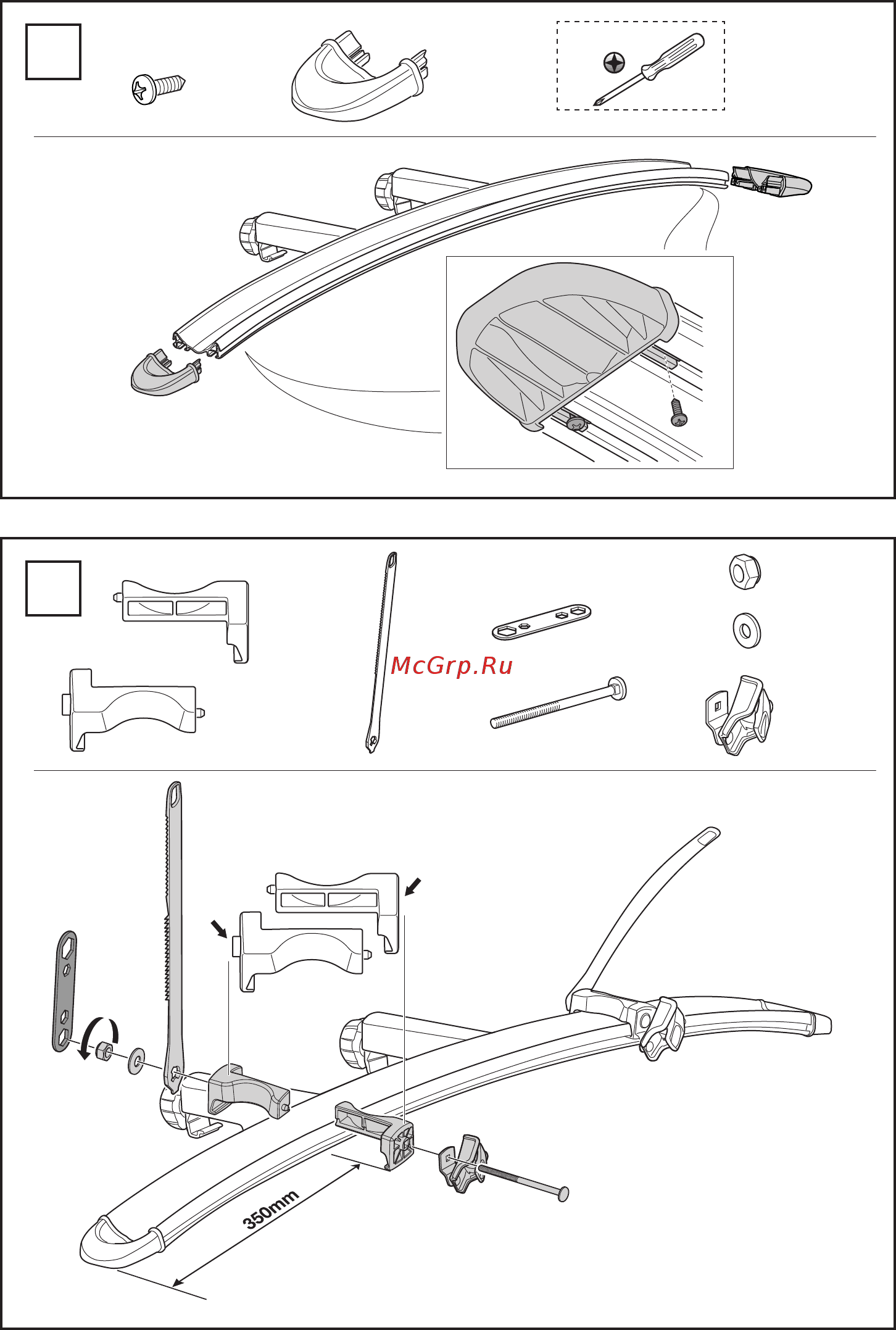 Thule ec g5/g6 928-1 Инструкция по эксплуатации онлайн [4/8] 200649