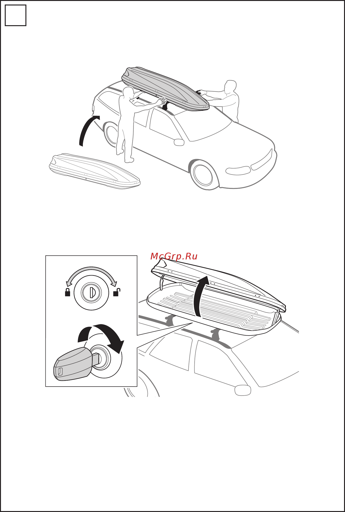 Thule touring 200 634200 Инструкция по эксплуатации онлайн [4/12] 200656