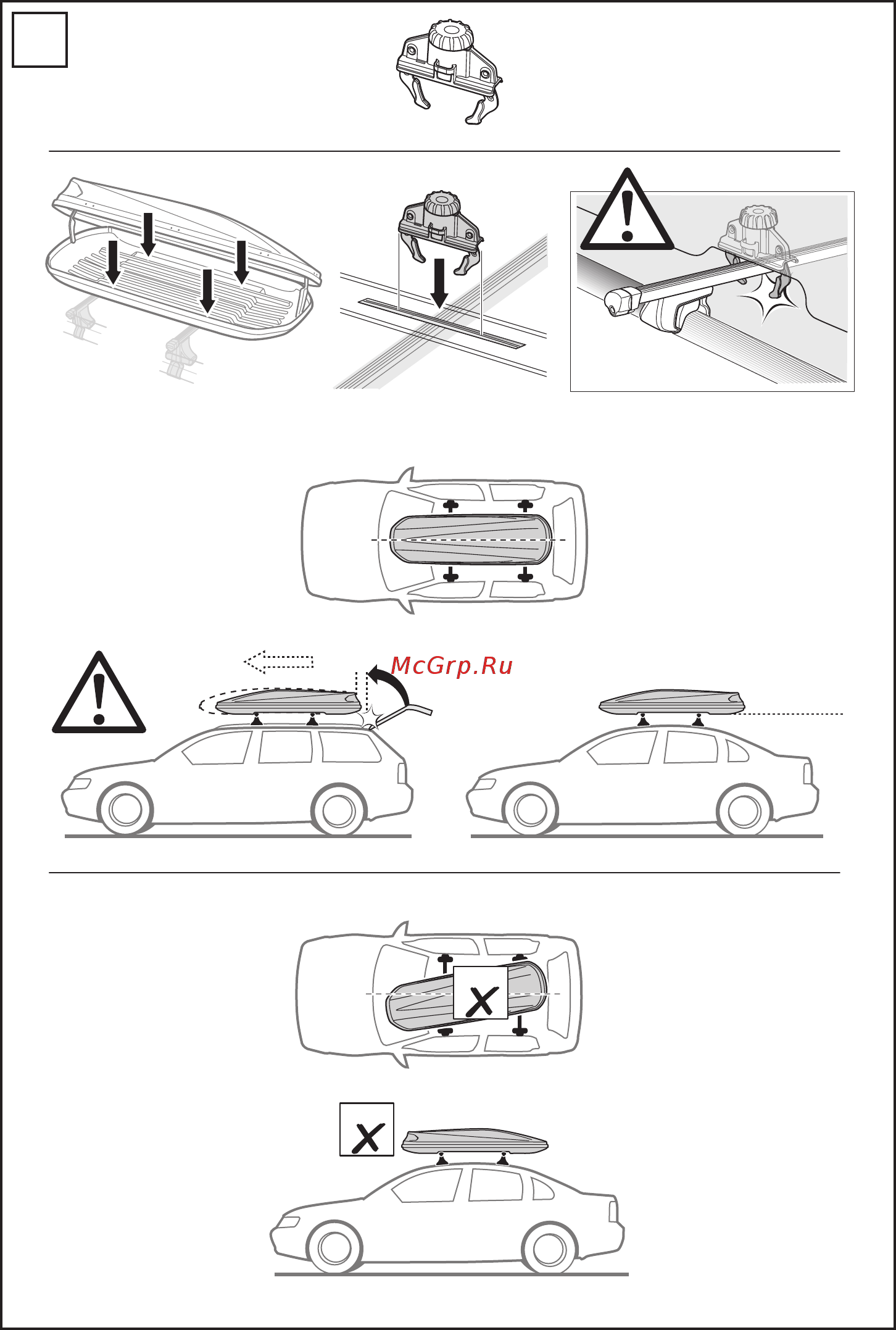 Thule touring 200 634200 Инструкция по эксплуатации онлайн [5/12] 200656