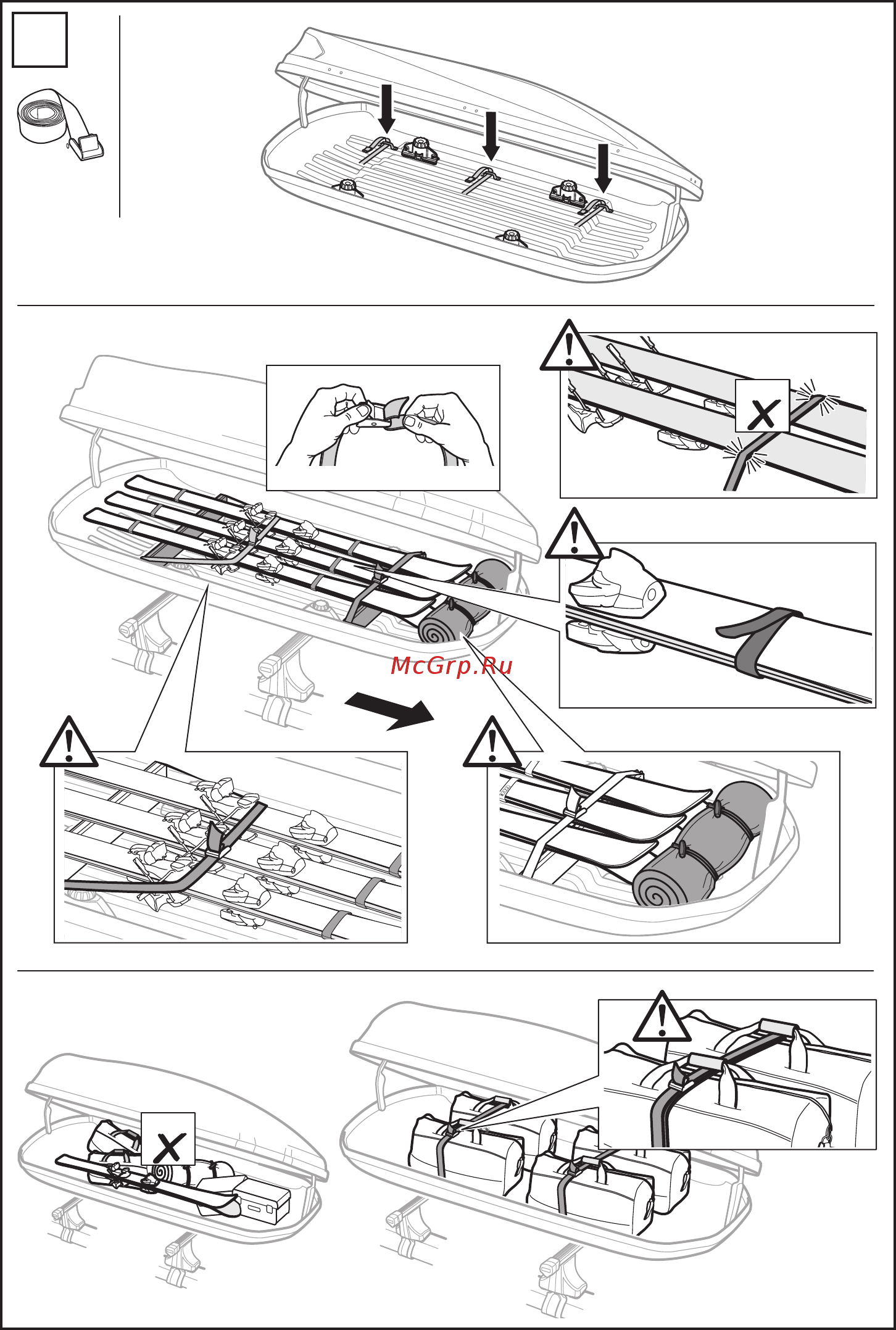 Thule touring 200 634200 Инструкция по эксплуатации онлайн [7/12] 200656