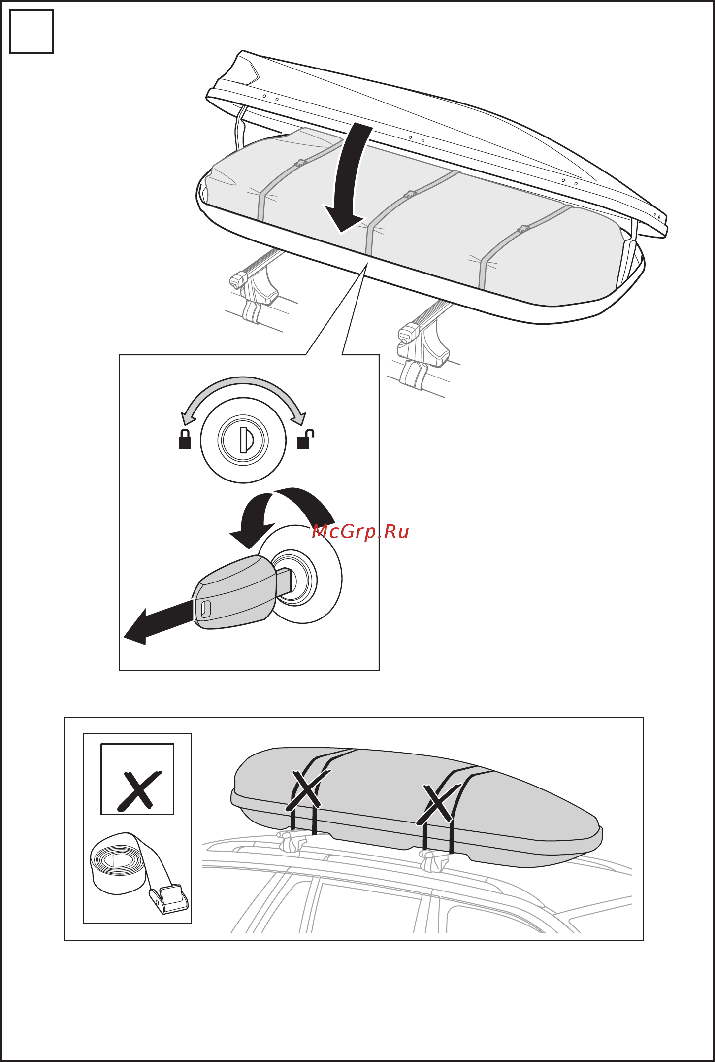 Thule touring 200 634200 Инструкция по эксплуатации онлайн [8/12] 200656