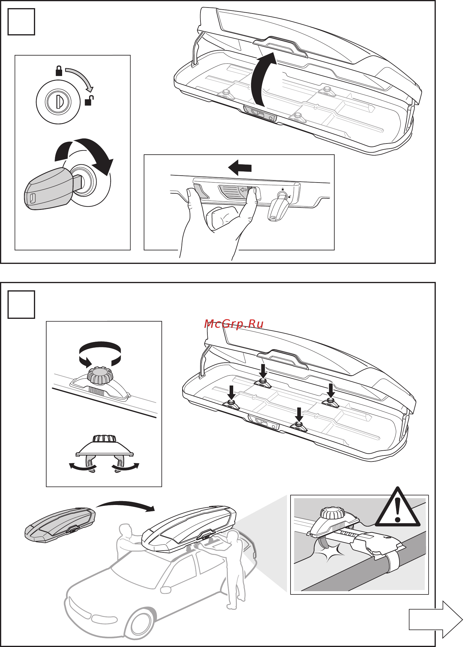 Thule motion xt / xxl 629901 Инструкция по эксплуатации онлайн [4/12] 200658