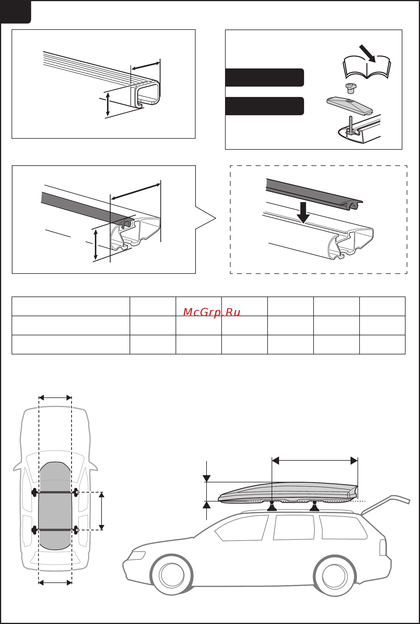 Thule dynamic 900 612900 Инструкция по эксплуатации онлайн [3/12] 200662