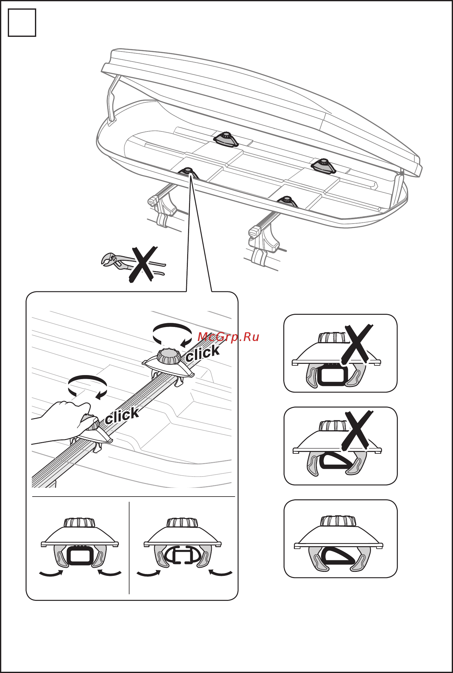 Thule dynamic 900 612900 Инструкция по эксплуатации онлайн [6/12] 200662