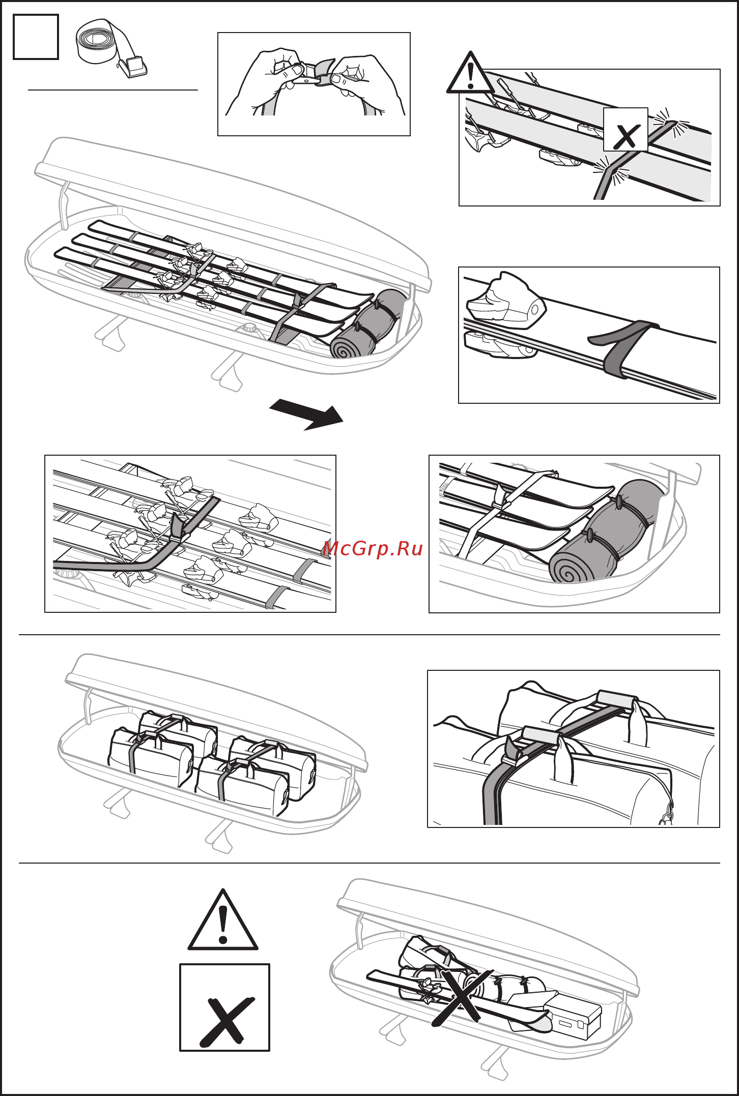 Thule dynamic 900 612900 Инструкция по эксплуатации онлайн [7/12] 200662