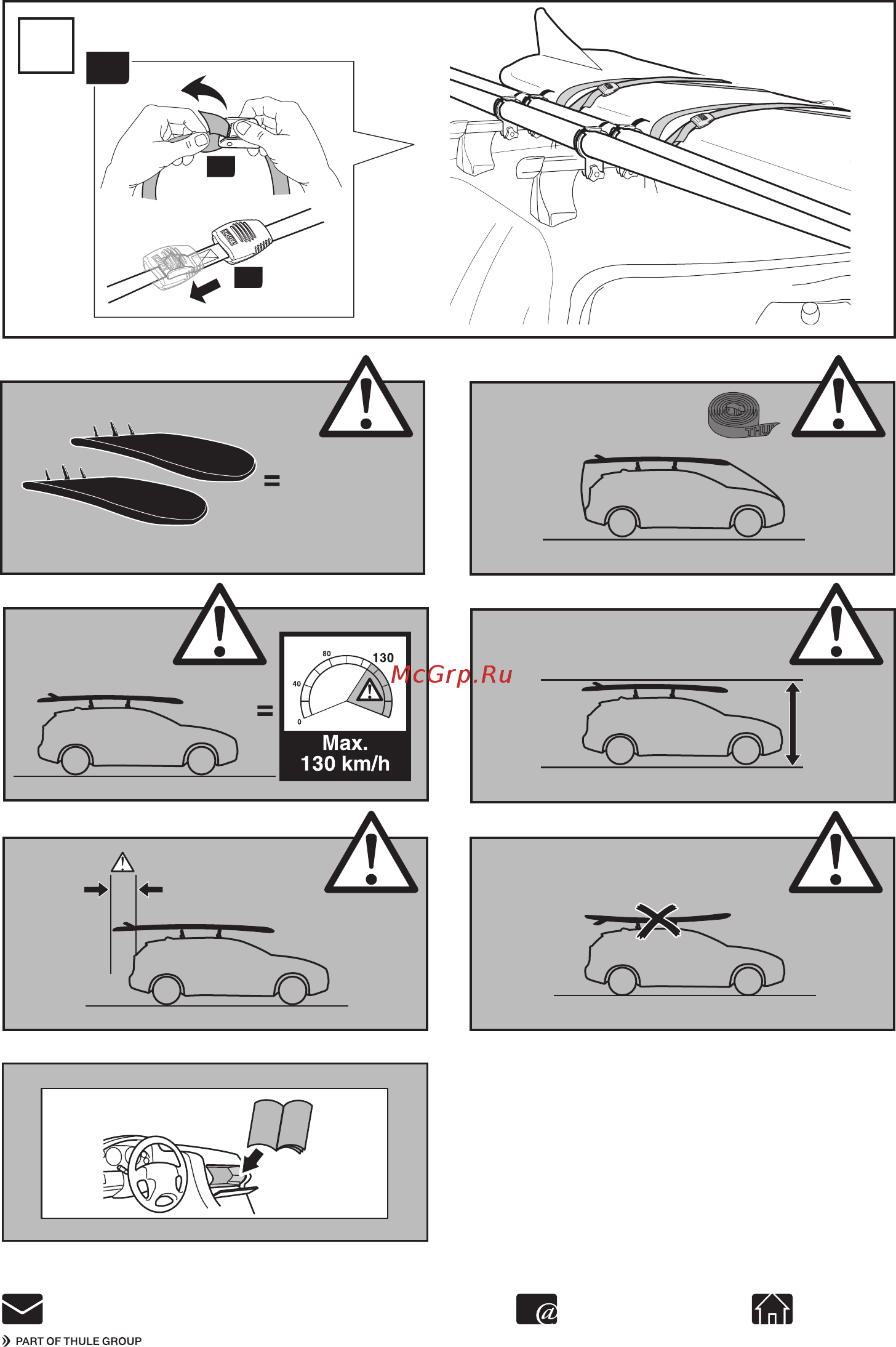 Thule sailboard carrier 533 [4/4] Max 25 kg
