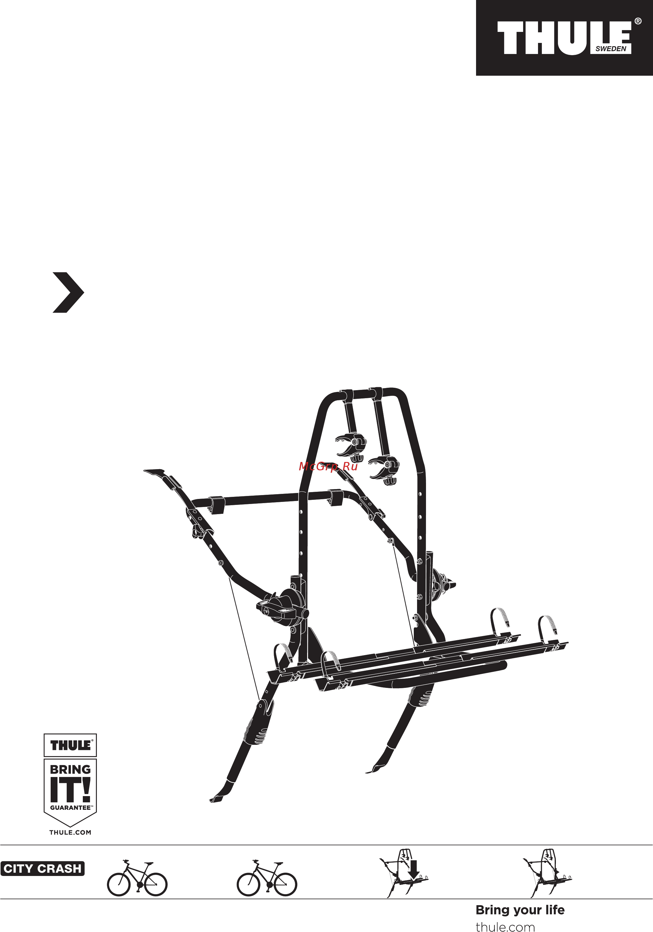 Thule clipon high 9106 Инструкция по эксплуатации онлайн