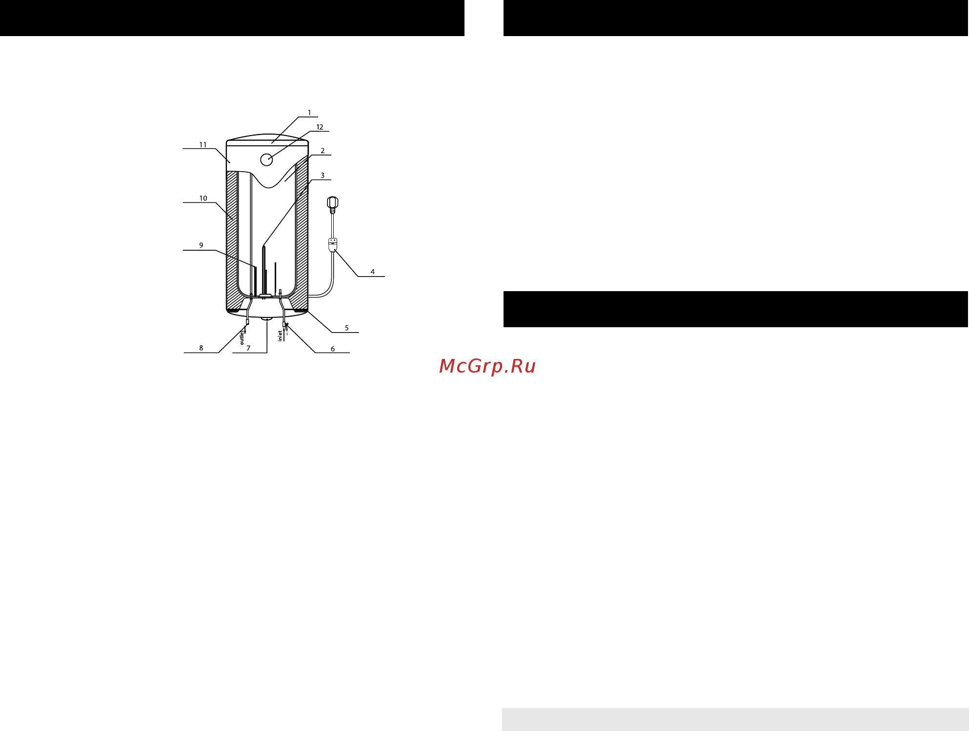 Timberk swh rs1 100 vh [5/40] Water heater description