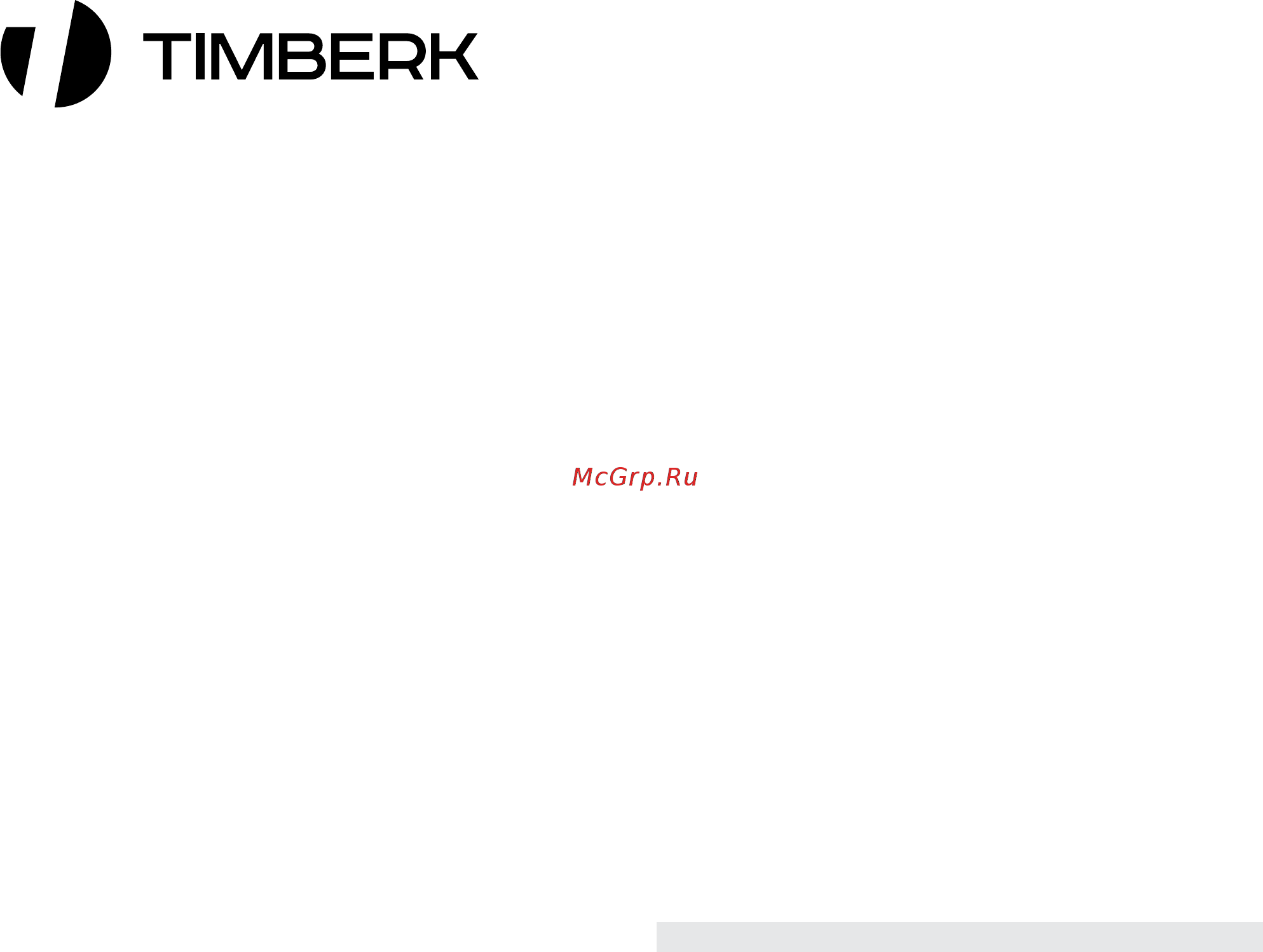 Timberk thc ws8 3m Инструкция по эксплуатации онлайн [19/20] 200697