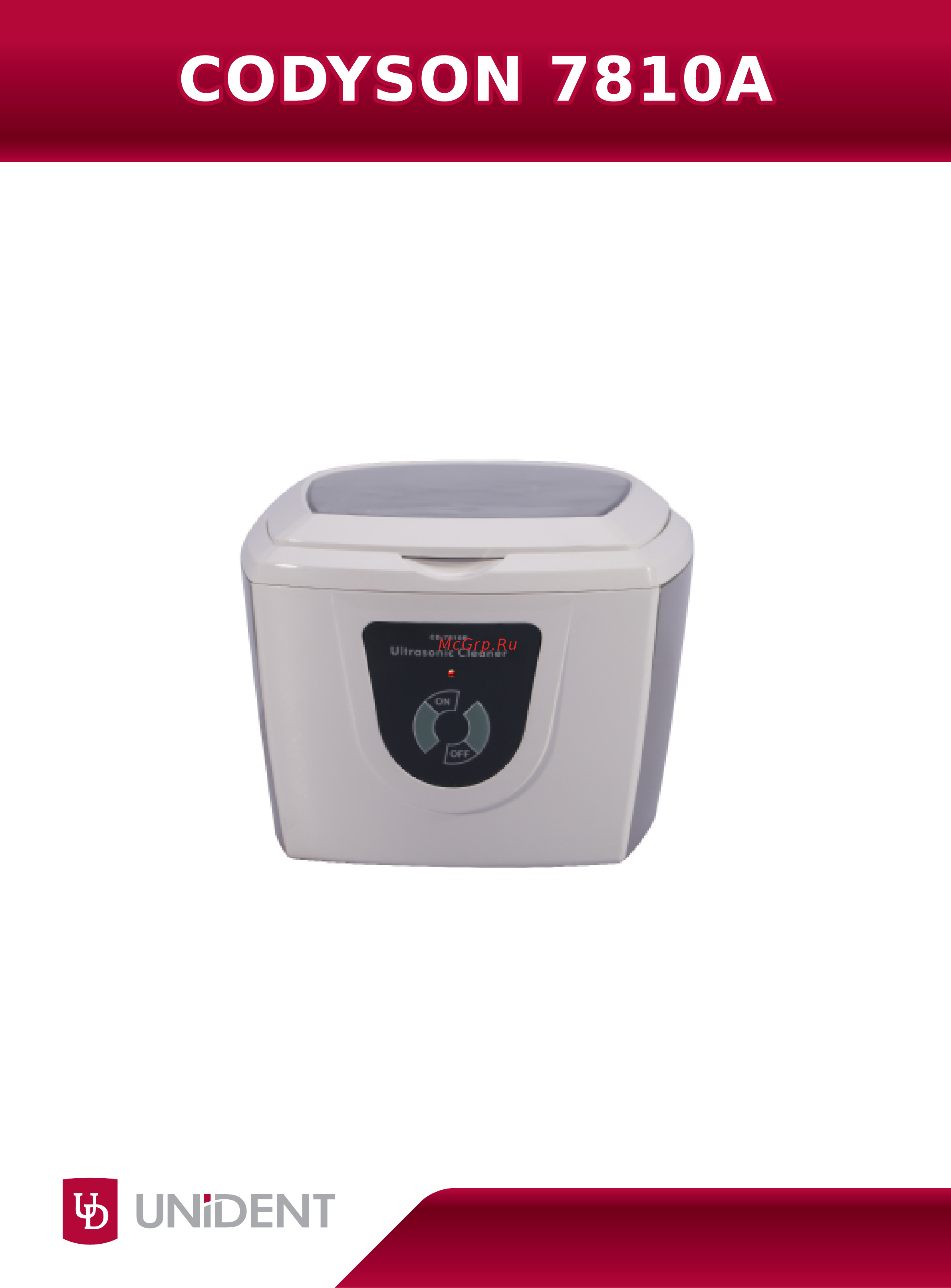 Codyson CD-7810A Инструкция по эксплуатации онлайн