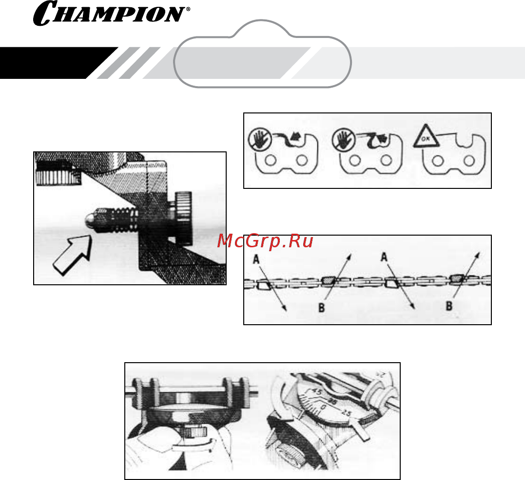 Champion C6500 [6/8] Измерение и стачивание зуба ограничителя