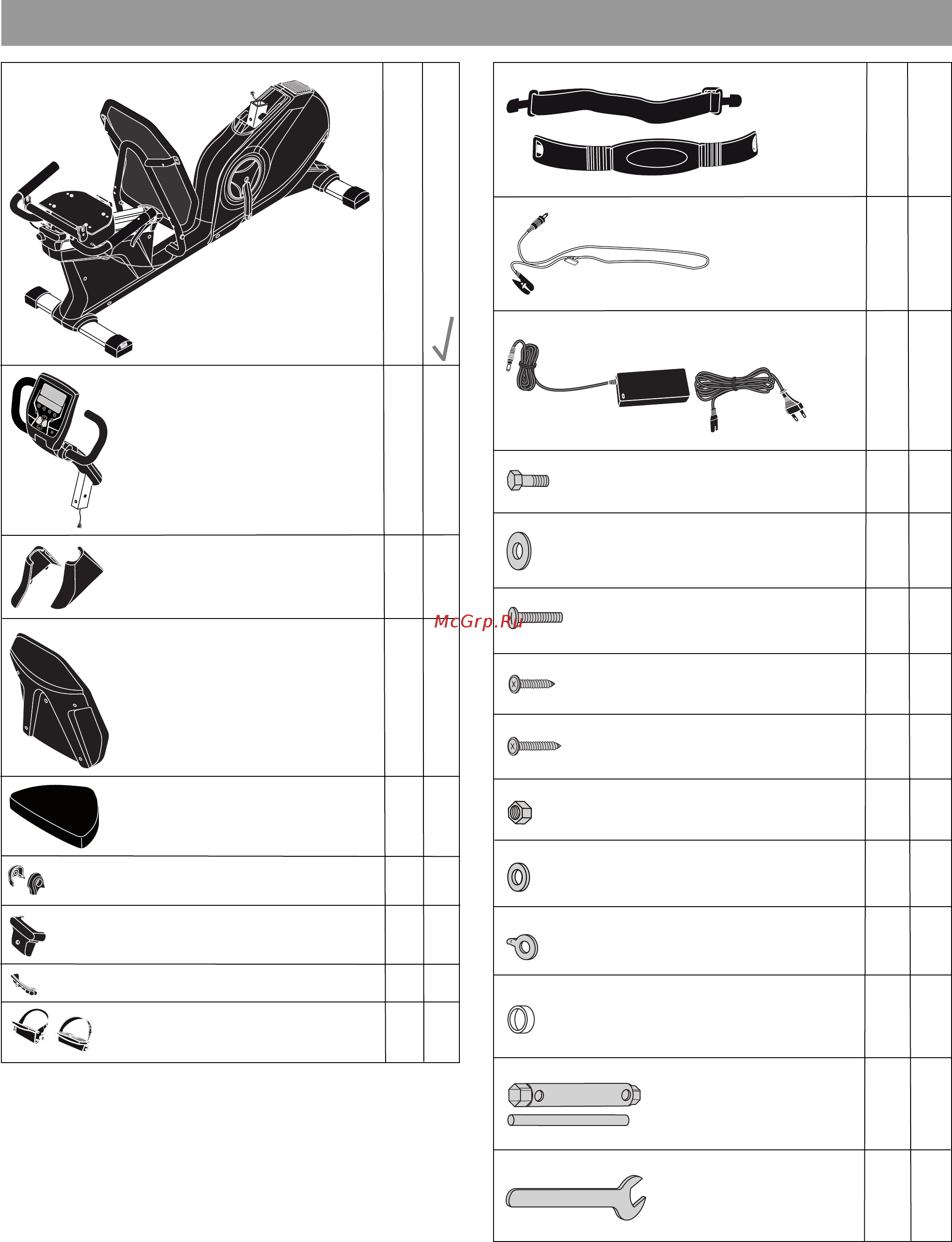 Kettler RE7 7688-160 [6/24] Checkliste