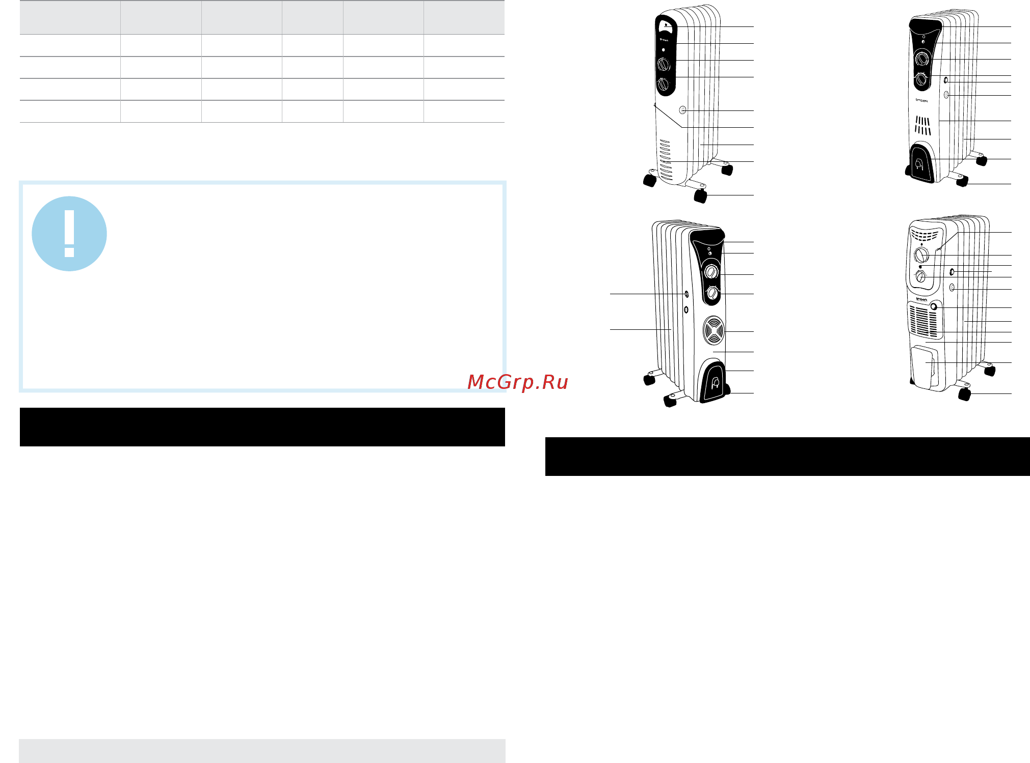 Timberk tor 31.1606 qb [4/20] Radiator description 5 delivery set