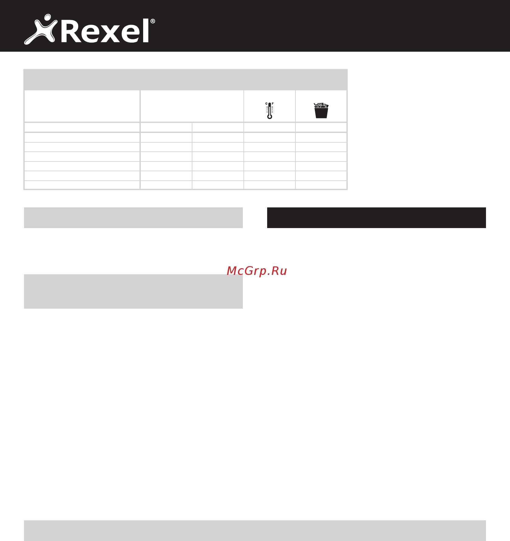 Rexel MERCURY RSX1834 2105018EU ЧЕРНЫЙ [20/42] Εγγύηση