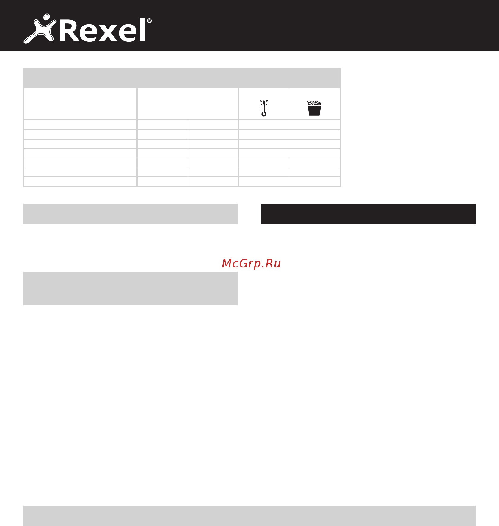 Rexel MERCURY RSX1834 2105018EU ЧЕРНЫЙ [28/42] Förklaring till lampor och ikoner
