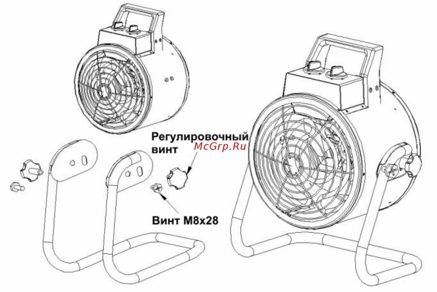 Dantex RX-03DANR [5/6] Установка нагревателя