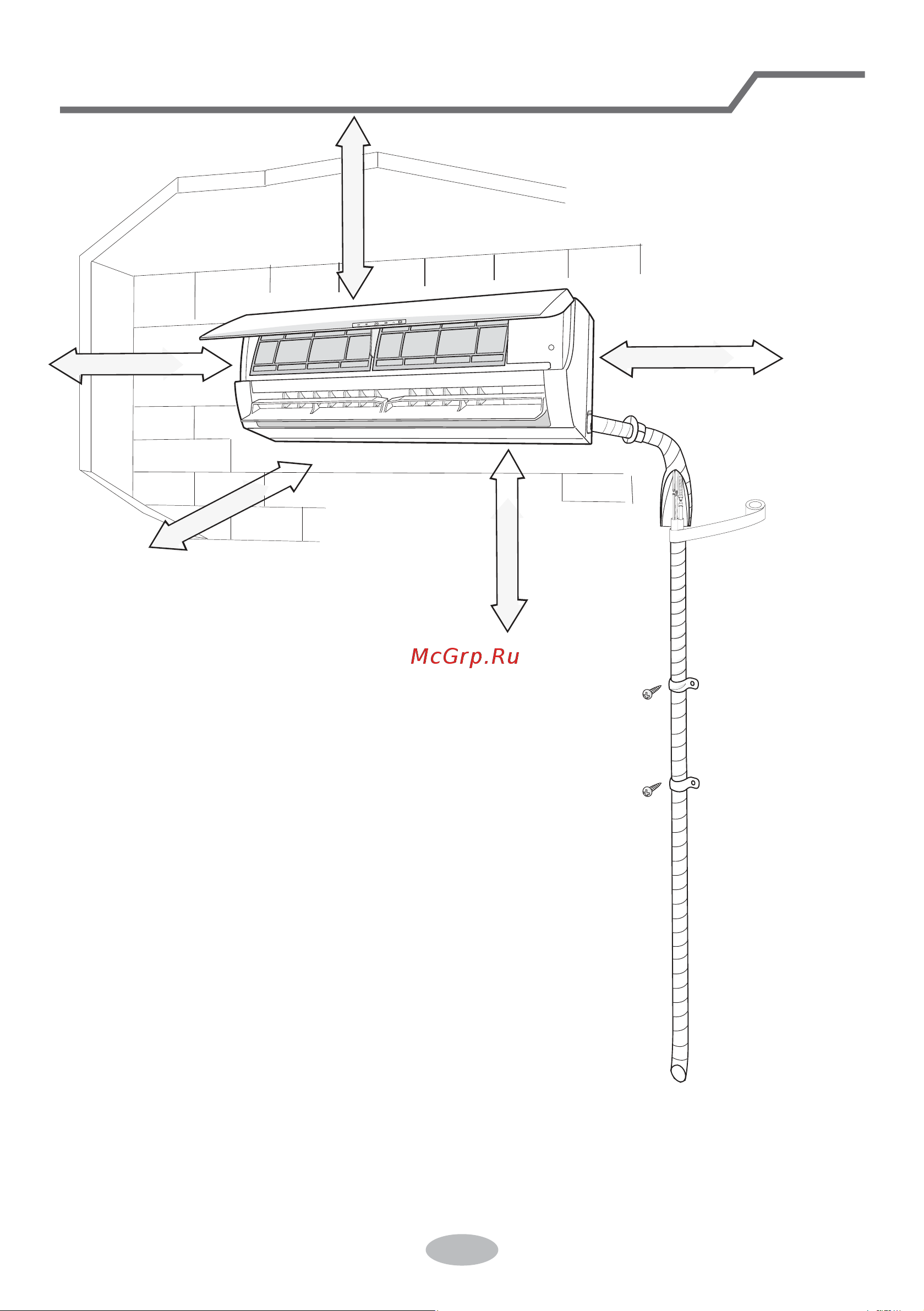 Dantex RK-12SSI/RK-12SSIE [30/48] Установочные размеры для блоков