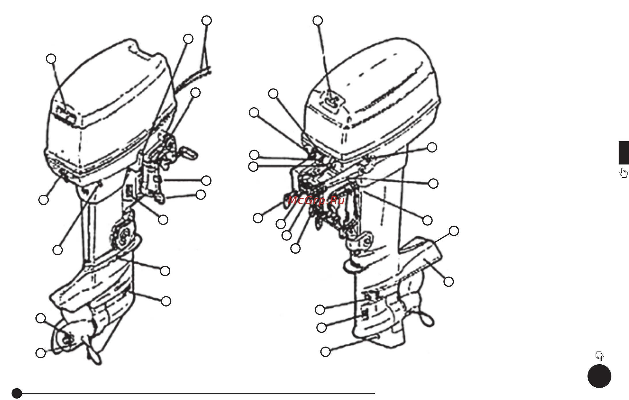 Baltmotors T9.9 BM [14/58] Главные составные части мотора t5 t9 t15 t18 t25 t30 t35 t40
