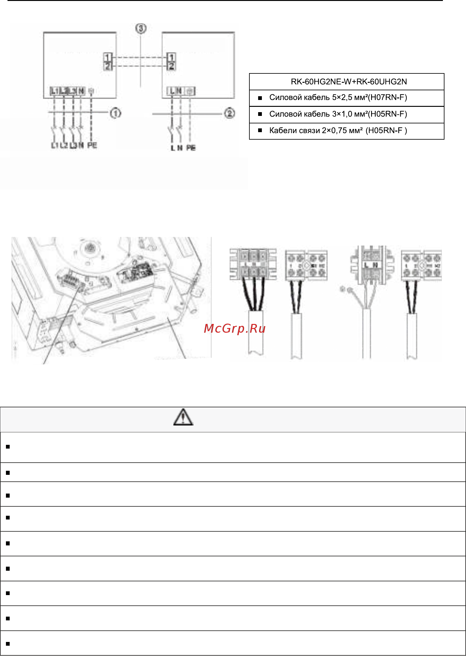 Dantex RK-18UHG2N/RK-18HG2NE-W [33/39] Блоки с трехфазным электропитанием 60 кбте ч