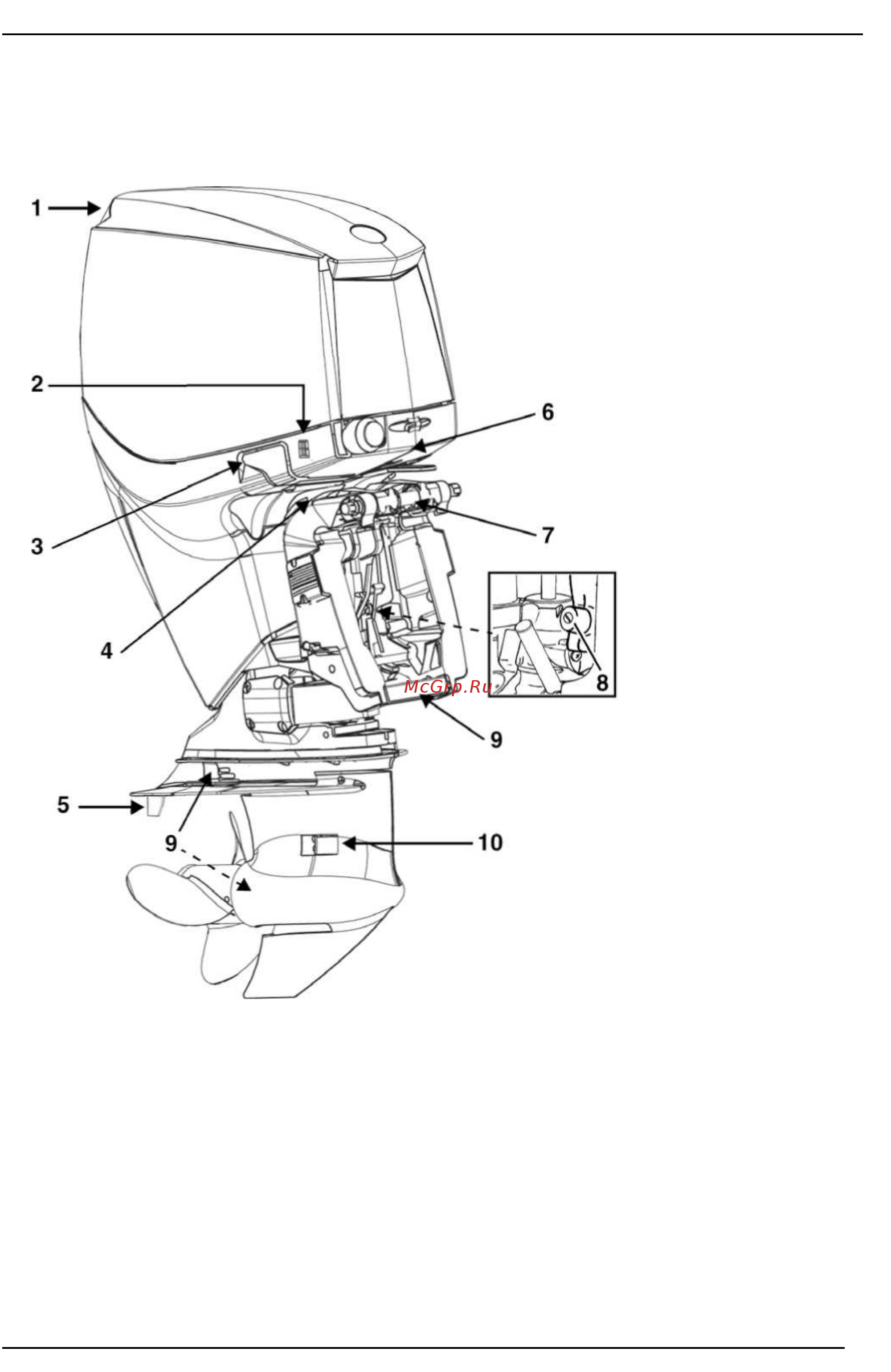 Evinrude E150 [10/52] Evinrude e tec 115hp 150hp 175hp и 200hp руководство по эксплуатации