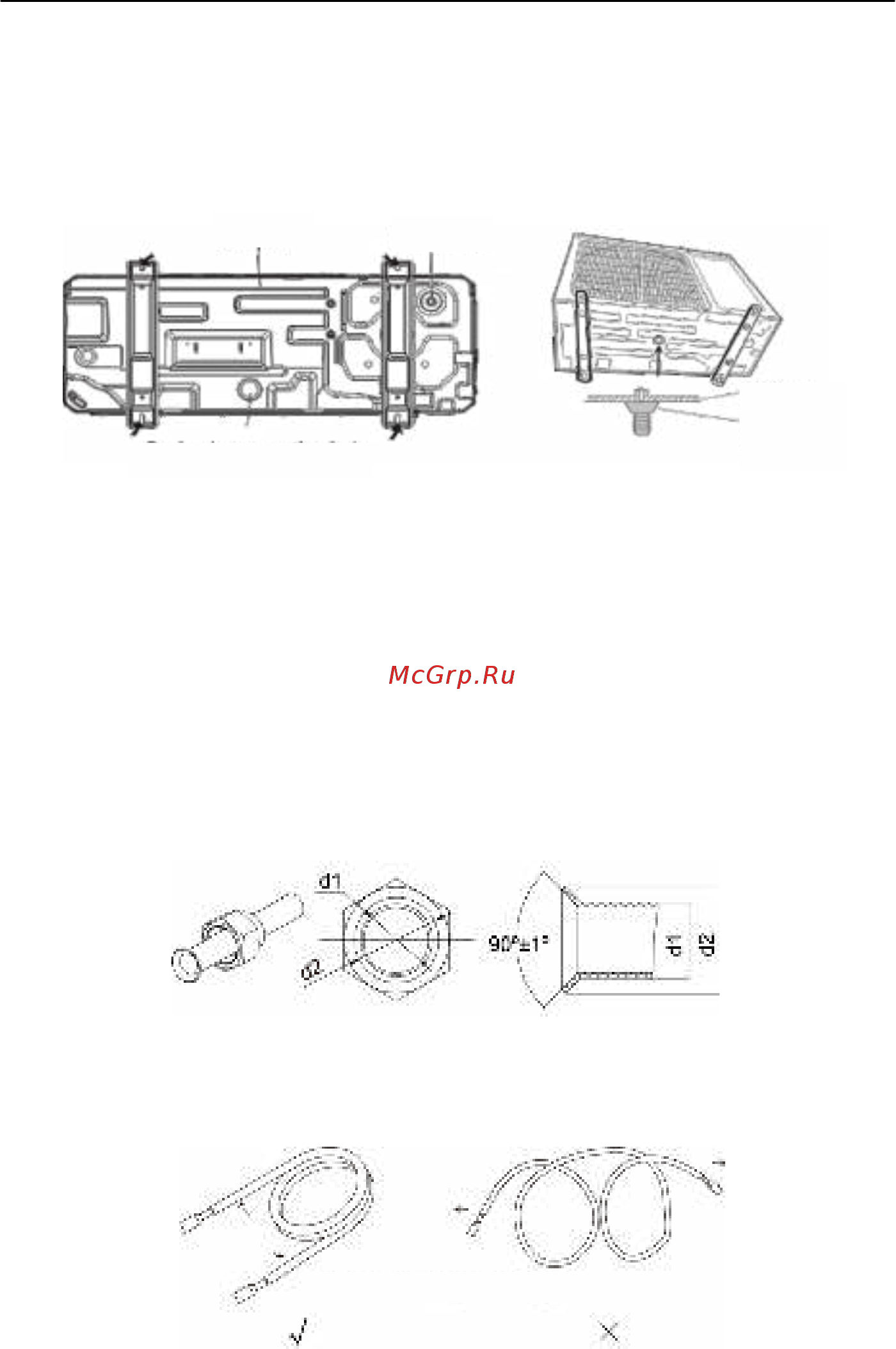 Dantex RK-60BHG2N/RK-60HG2NE-W [15/37] Монтаж соединительного трубопровода