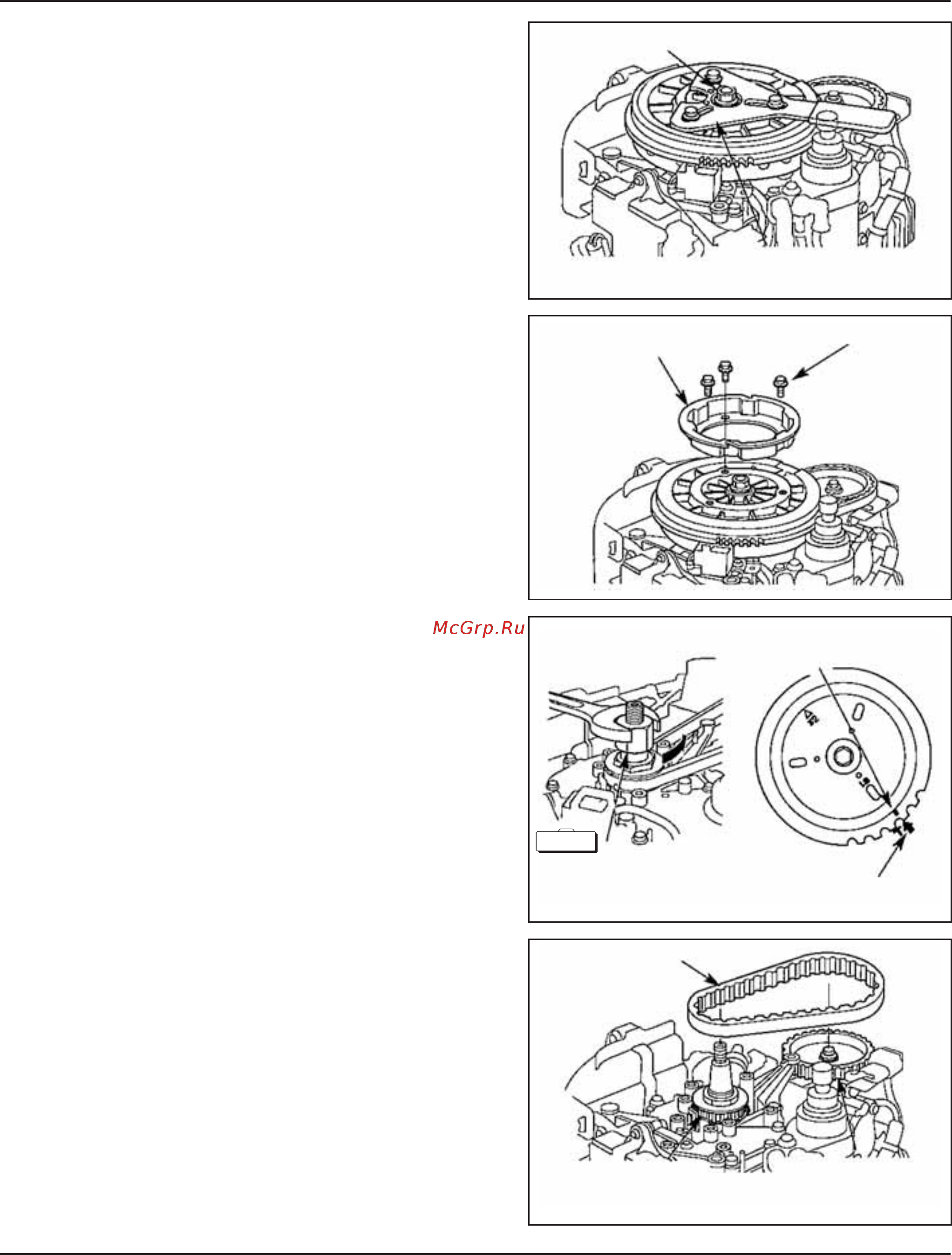 Honda BF 20 [162/306] Ремень грм шкивы