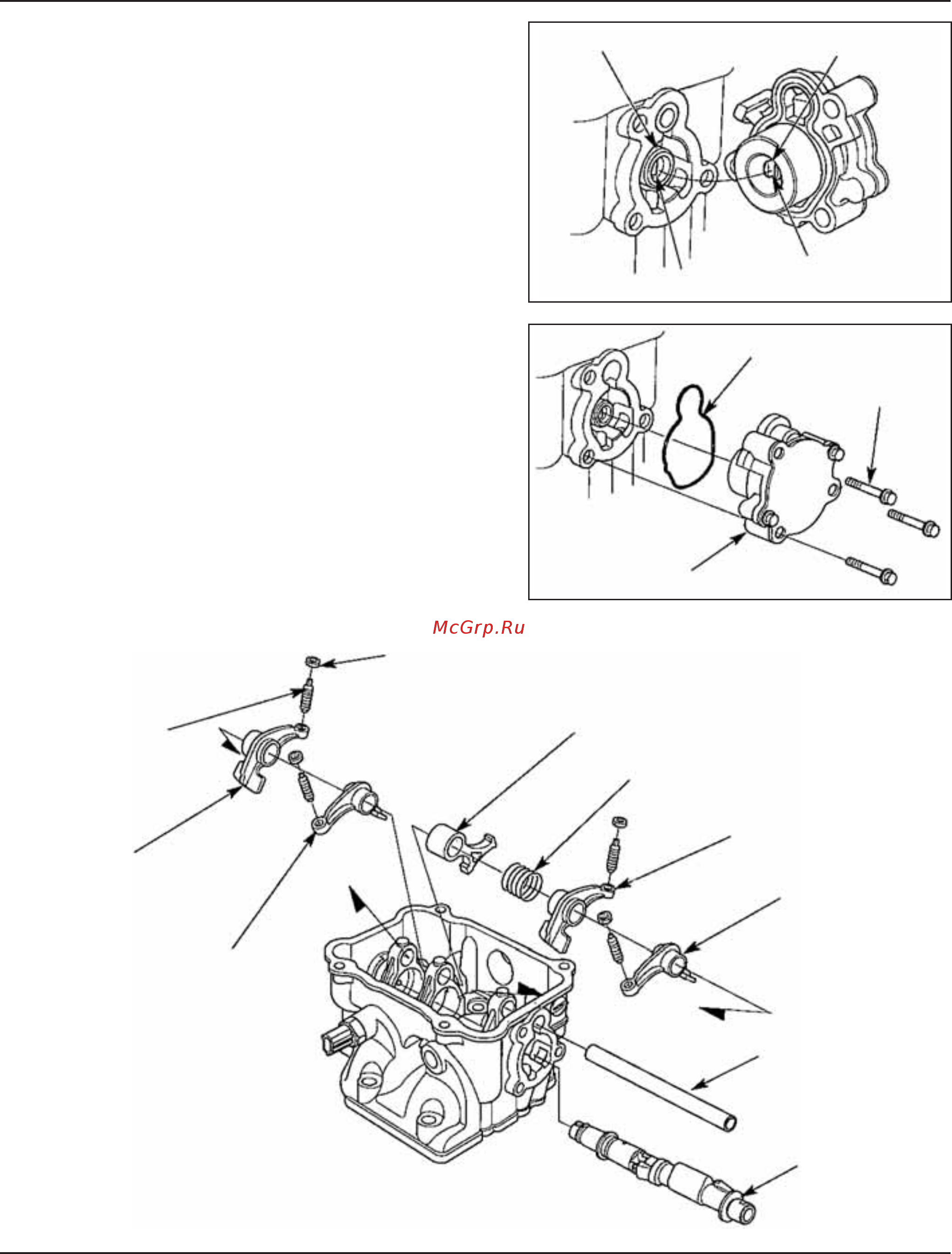 Honda BF 20 [174/306] Разборка головки цилиндров