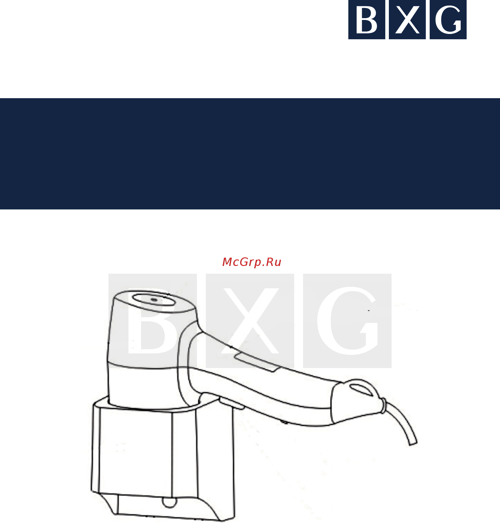 BXG BXG-1200-H5 Руководство по эксплуатации онлайн