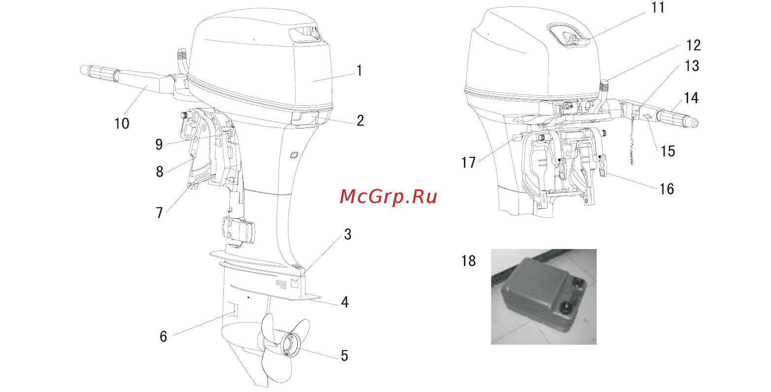 HDX T35 FWS [5/44] Основные компоненты