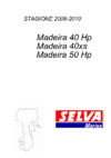 Selva MADEIRA 40 Каталог запчастей
