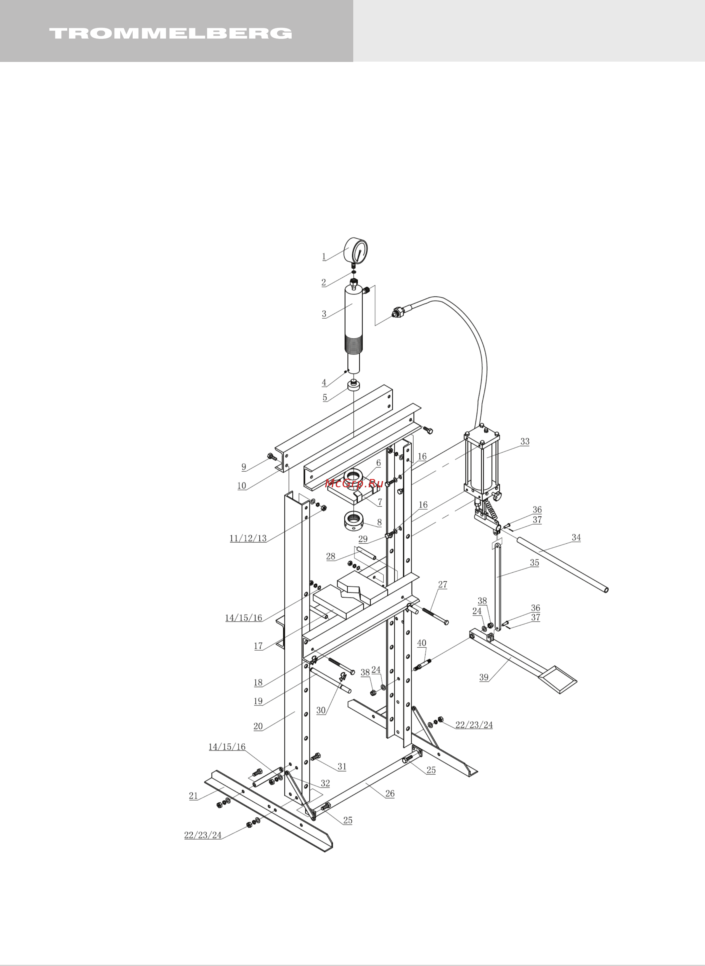 Trommelberg sd200805c [6/9] Инструкция по эксплуатации