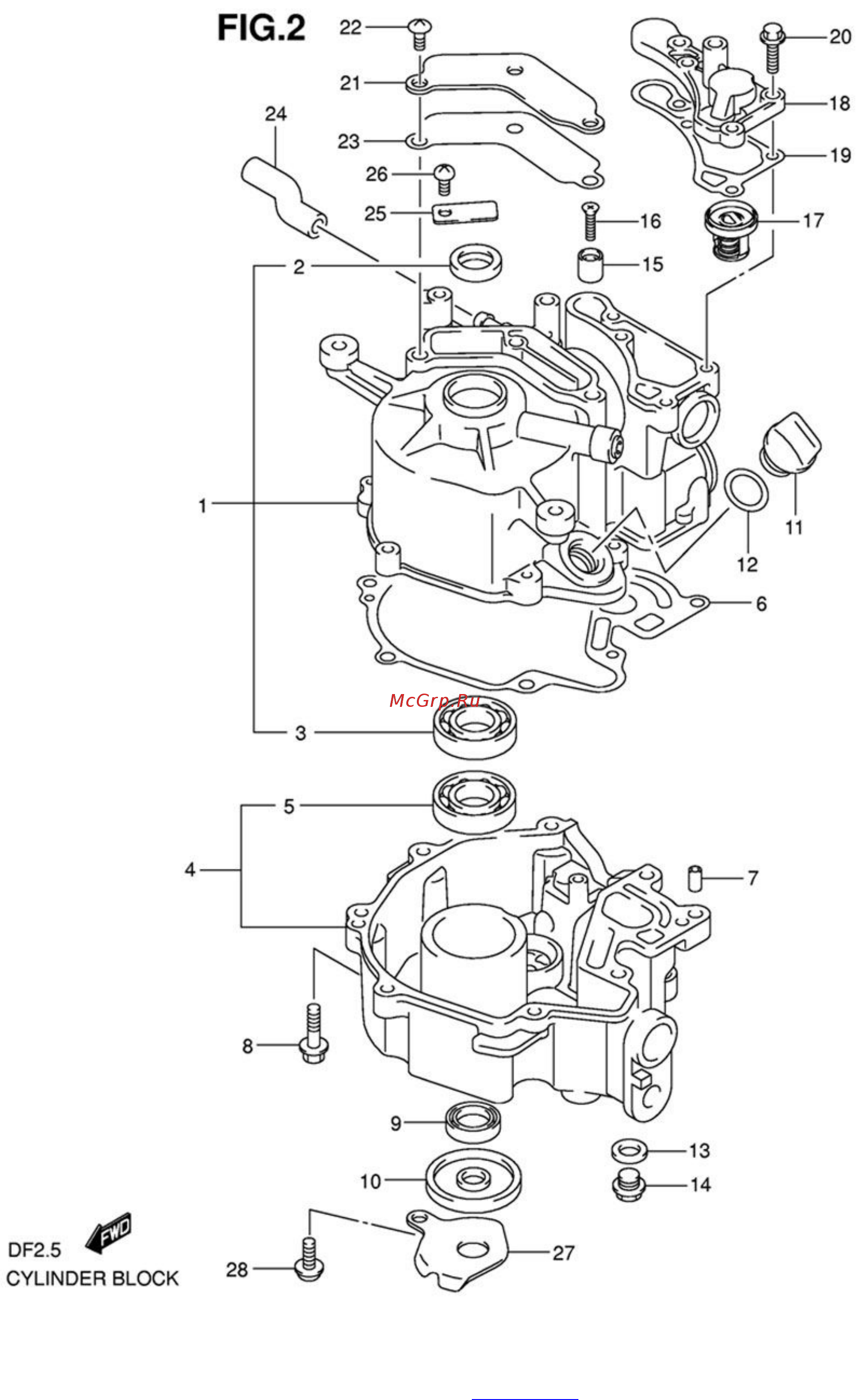 Suzuki DF 2.5 S Каталог запчастей онлайн [3/31] 202215