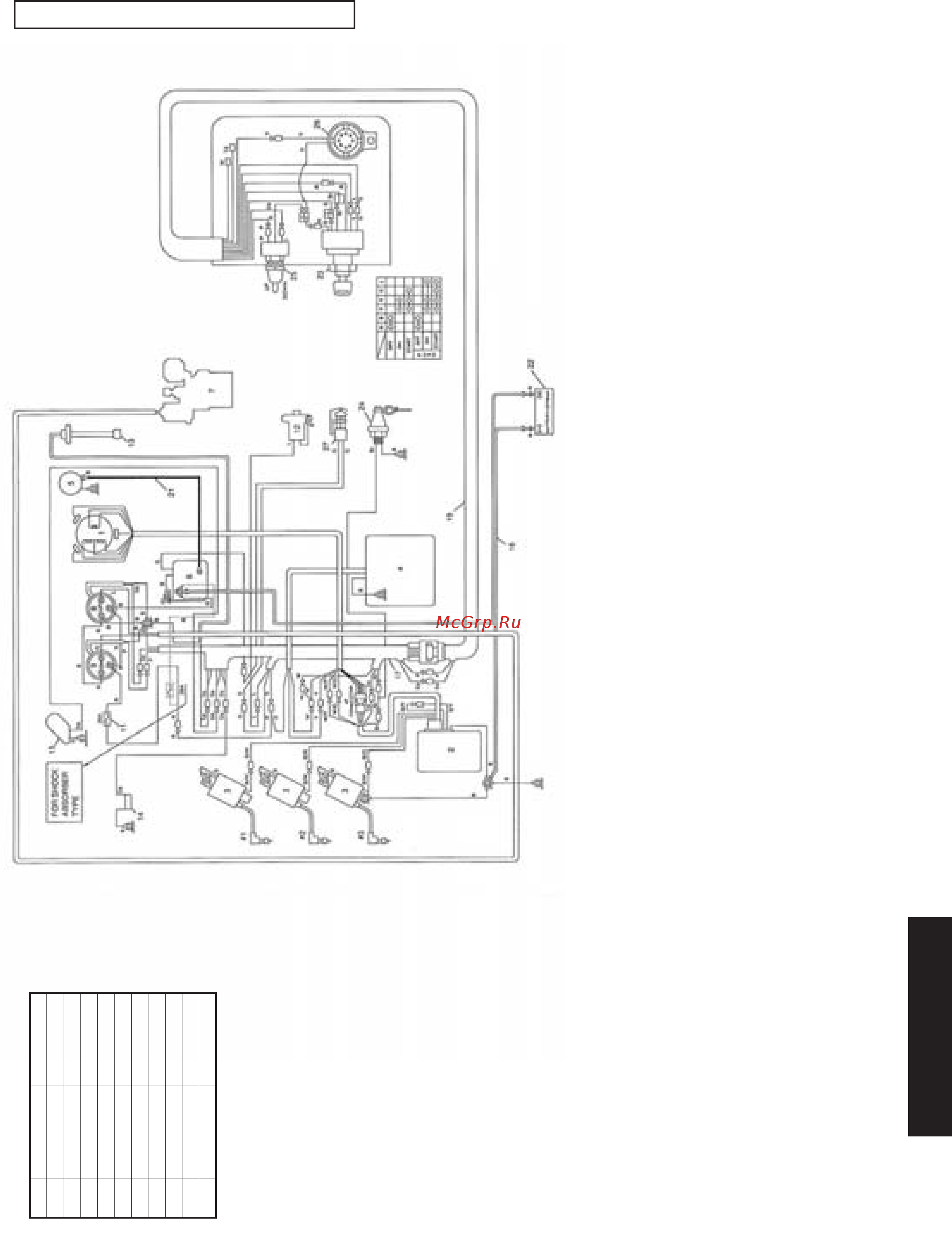 Tohatsu MFS 4 [26/67] Wiring diagram 2 stroke