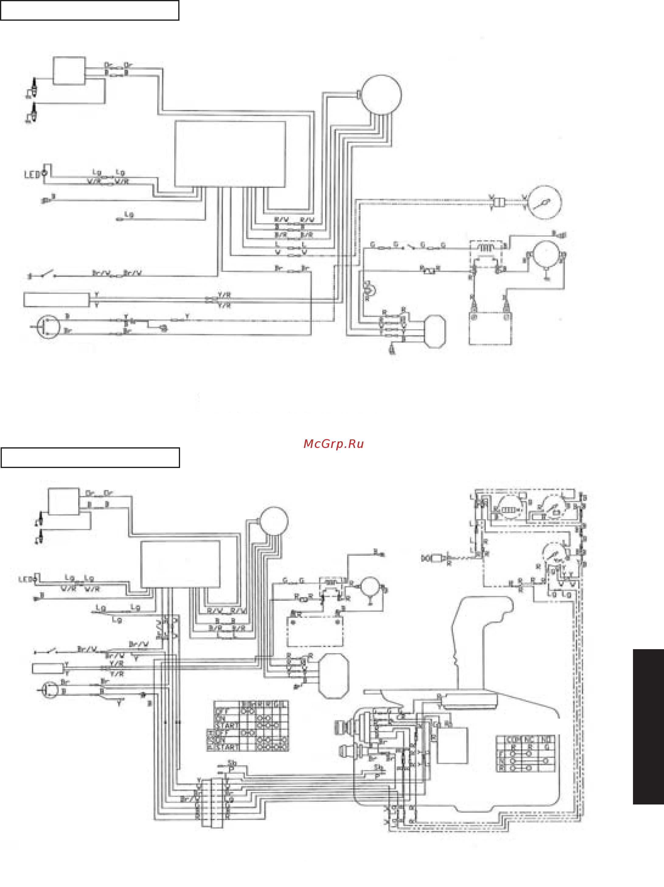 Tohatsu MFS 4 [56/67] Wiring diagram 4 stroke