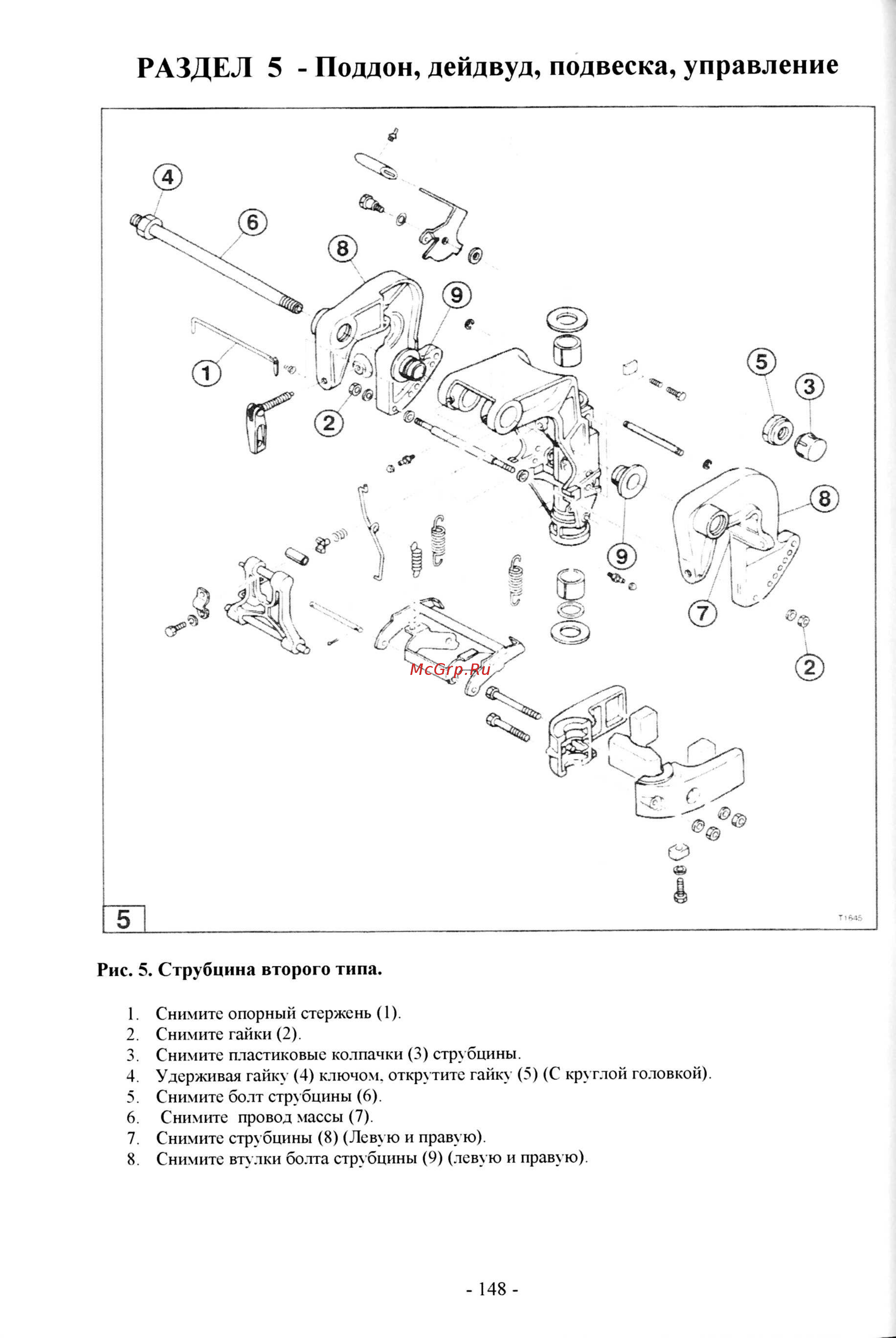 Tohatsu M 5 [55/267] Рис 5 струбцина второго типа