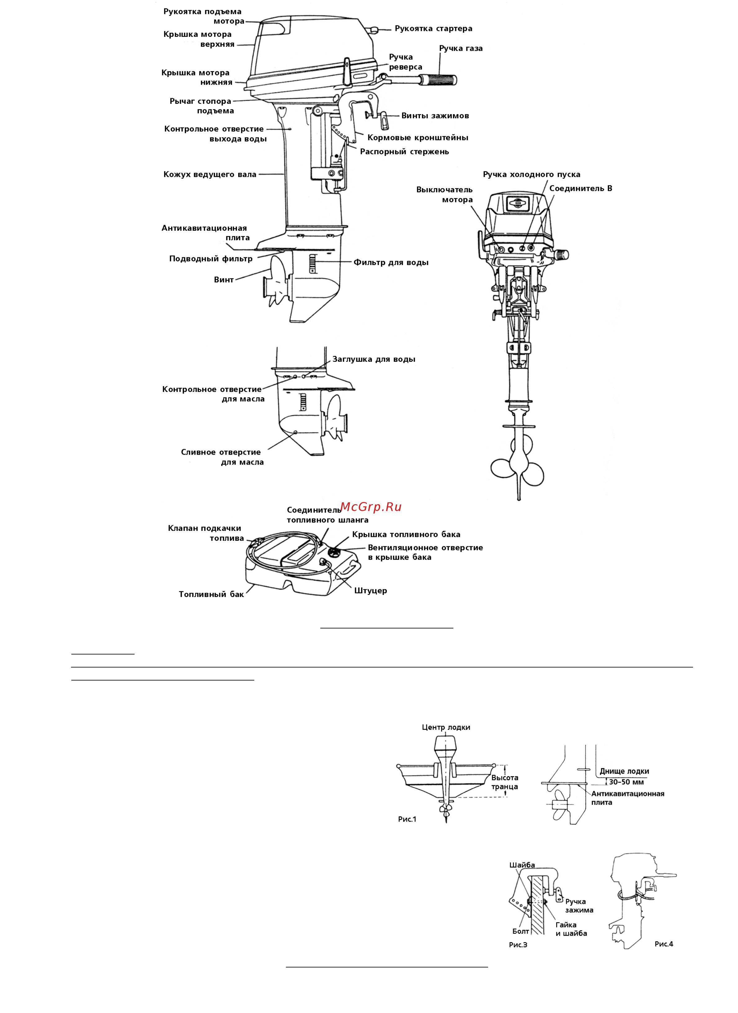 Tohatsu M 18 Инструкция по эксплуатации онлайн [3/12] 202263