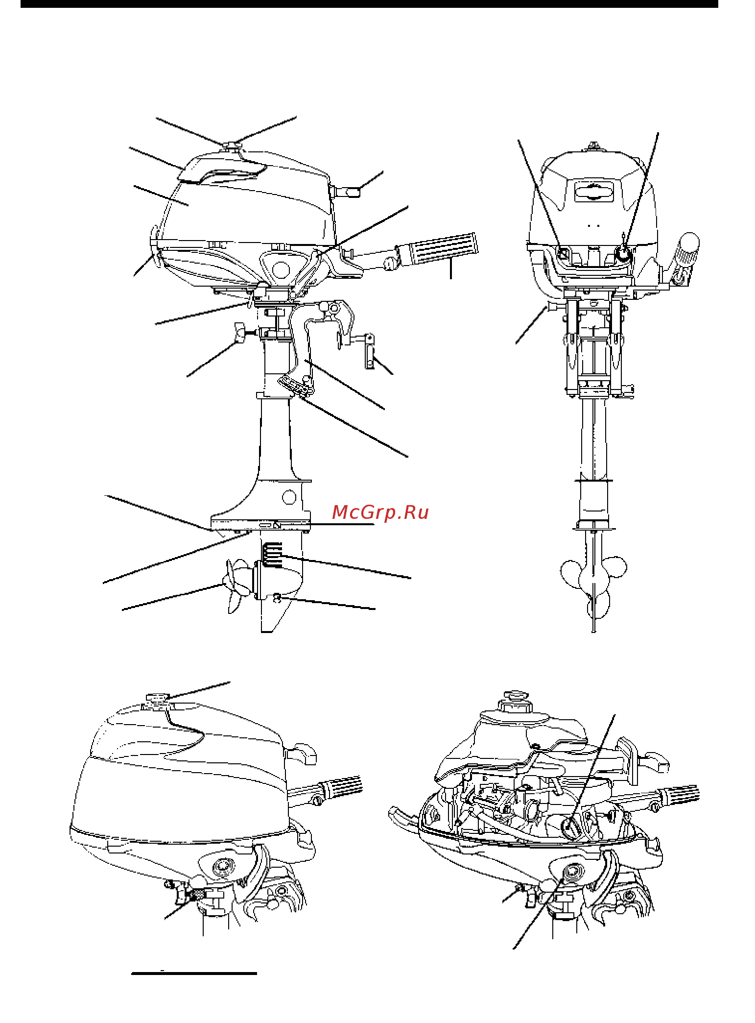 Tohatsu MFS 3.5 A2 [9/47] Названия деталей