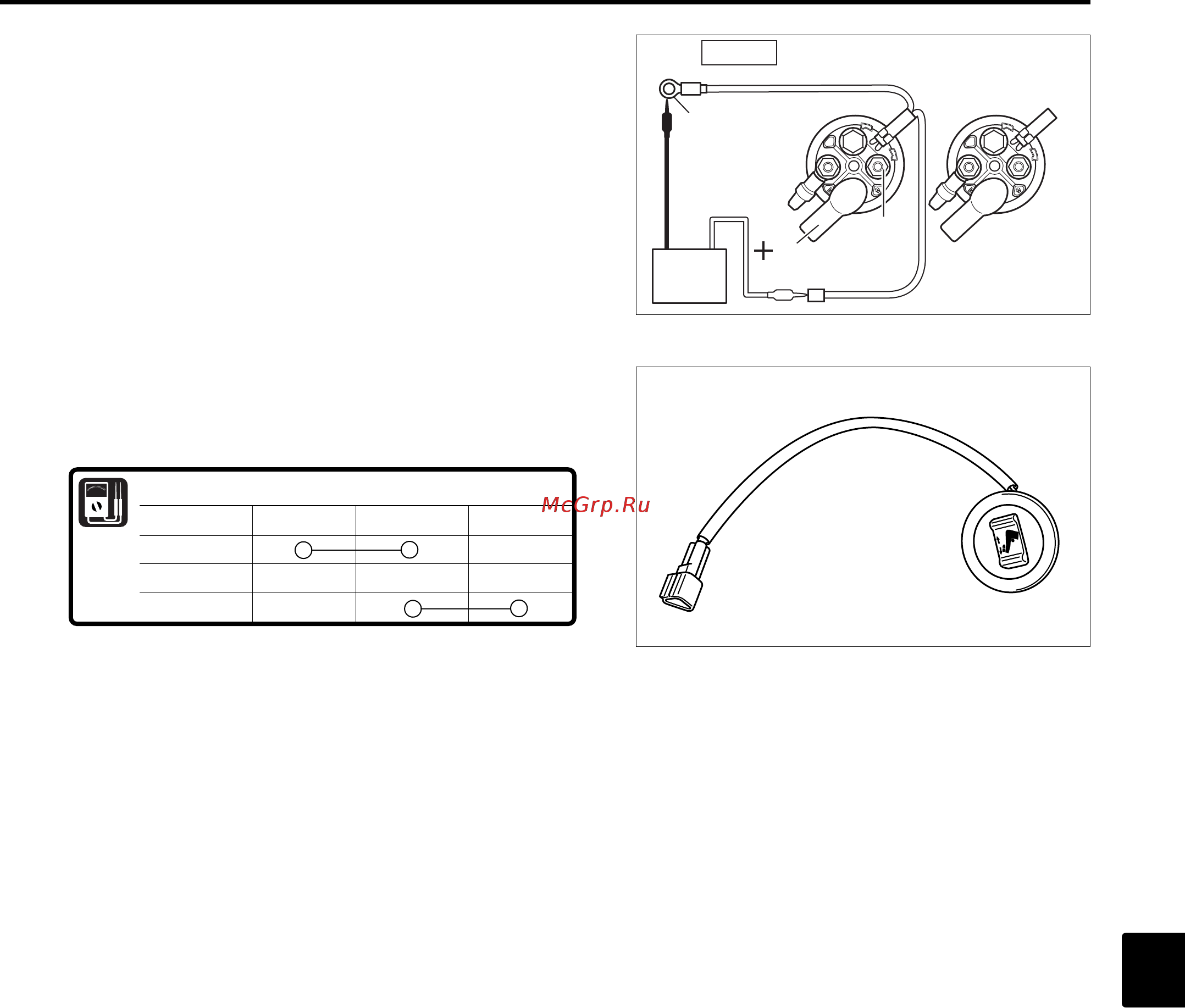 Tohatsu MFS 30 [245/319] Inspection of ptt switch