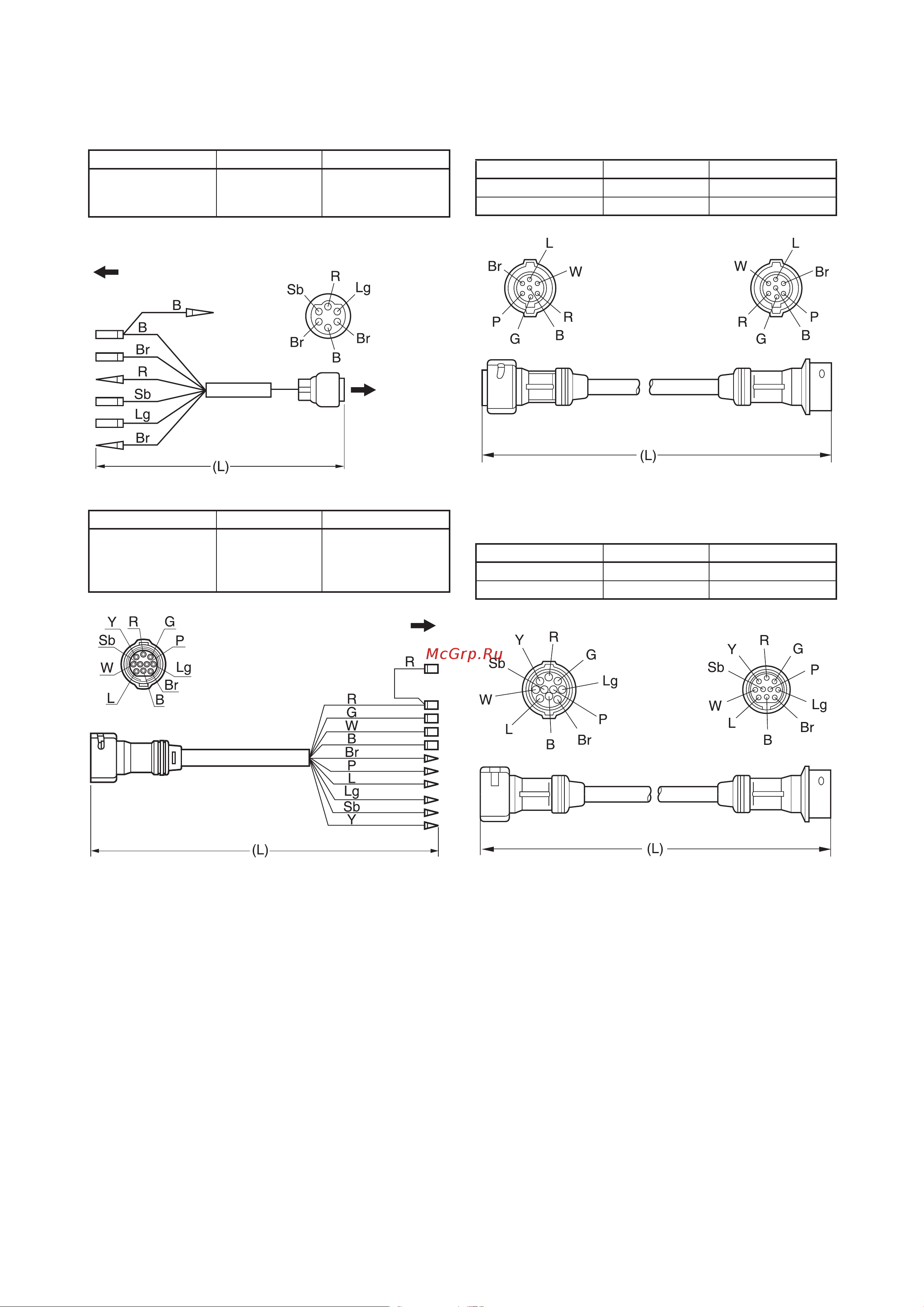 Yamaha F4 AMHS [108/232] Электропроводка