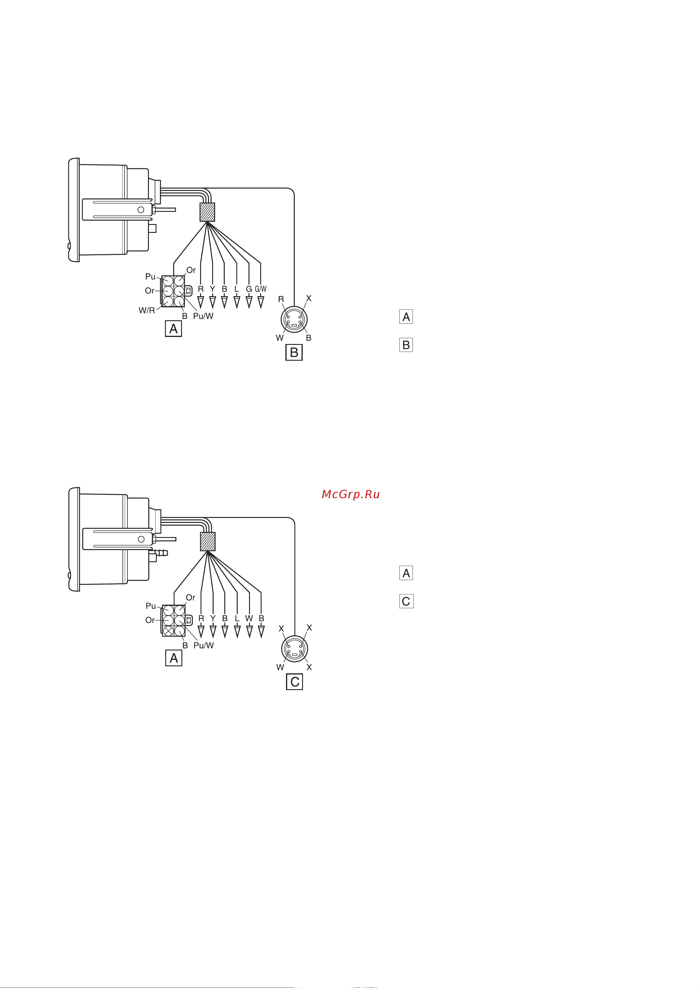Yamaha F4 AMHS [139/232] Описание электропроводки