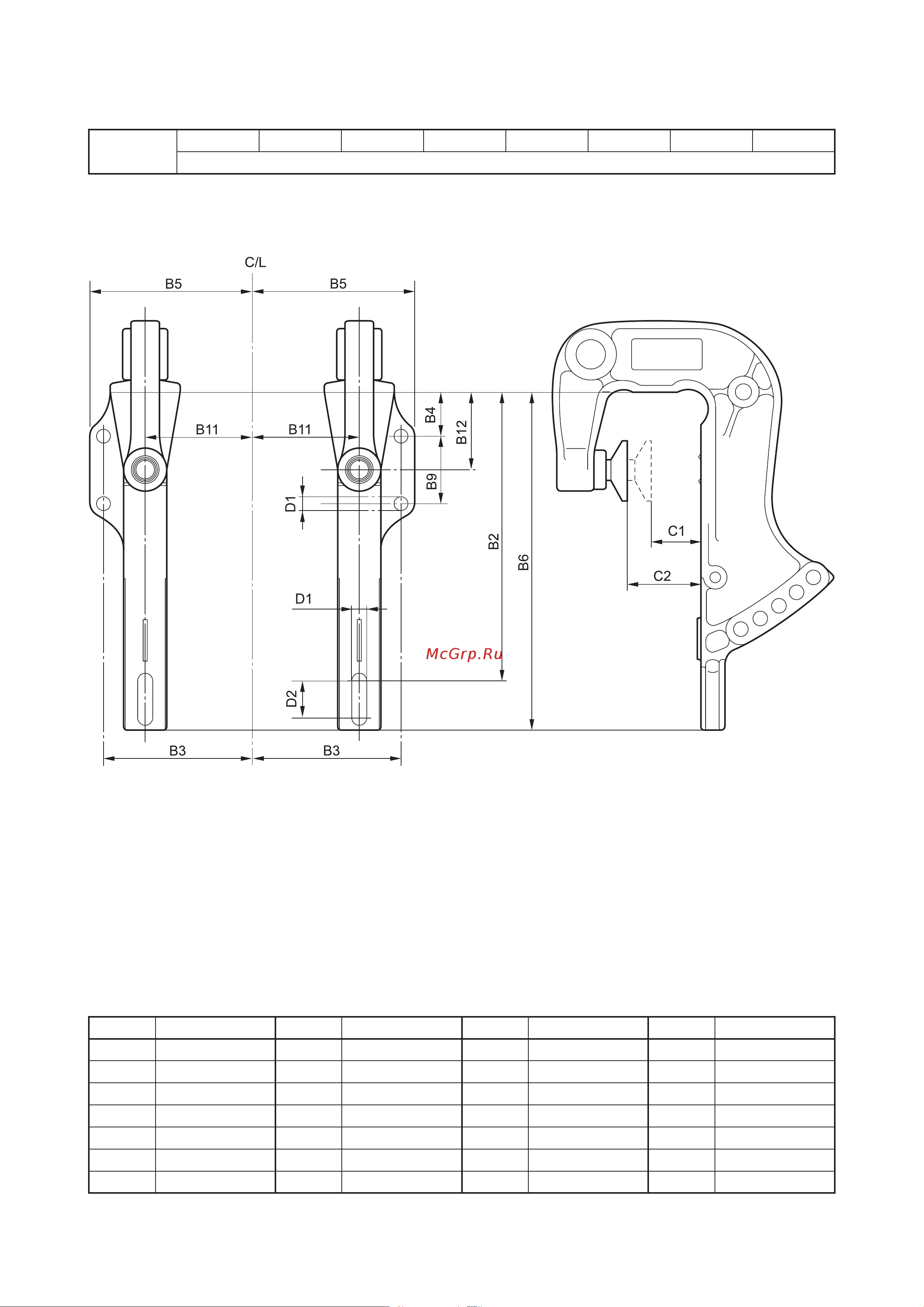 Yamaha F 70 AETL [45/232] Габаритные размеры подвесного мотора