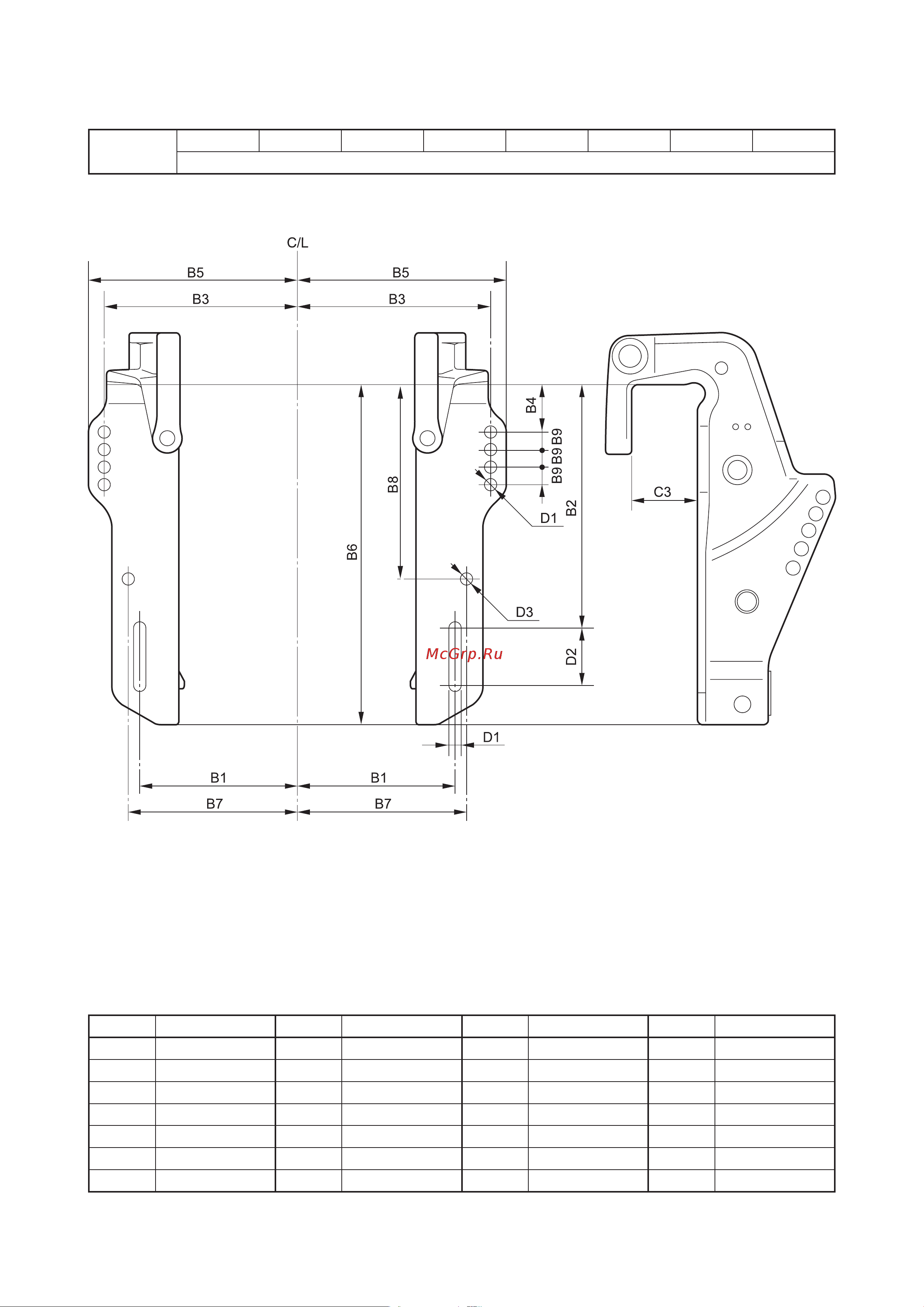 Yamaha F 70 AETL [48/232] Габаритные размеры подвесного мотора