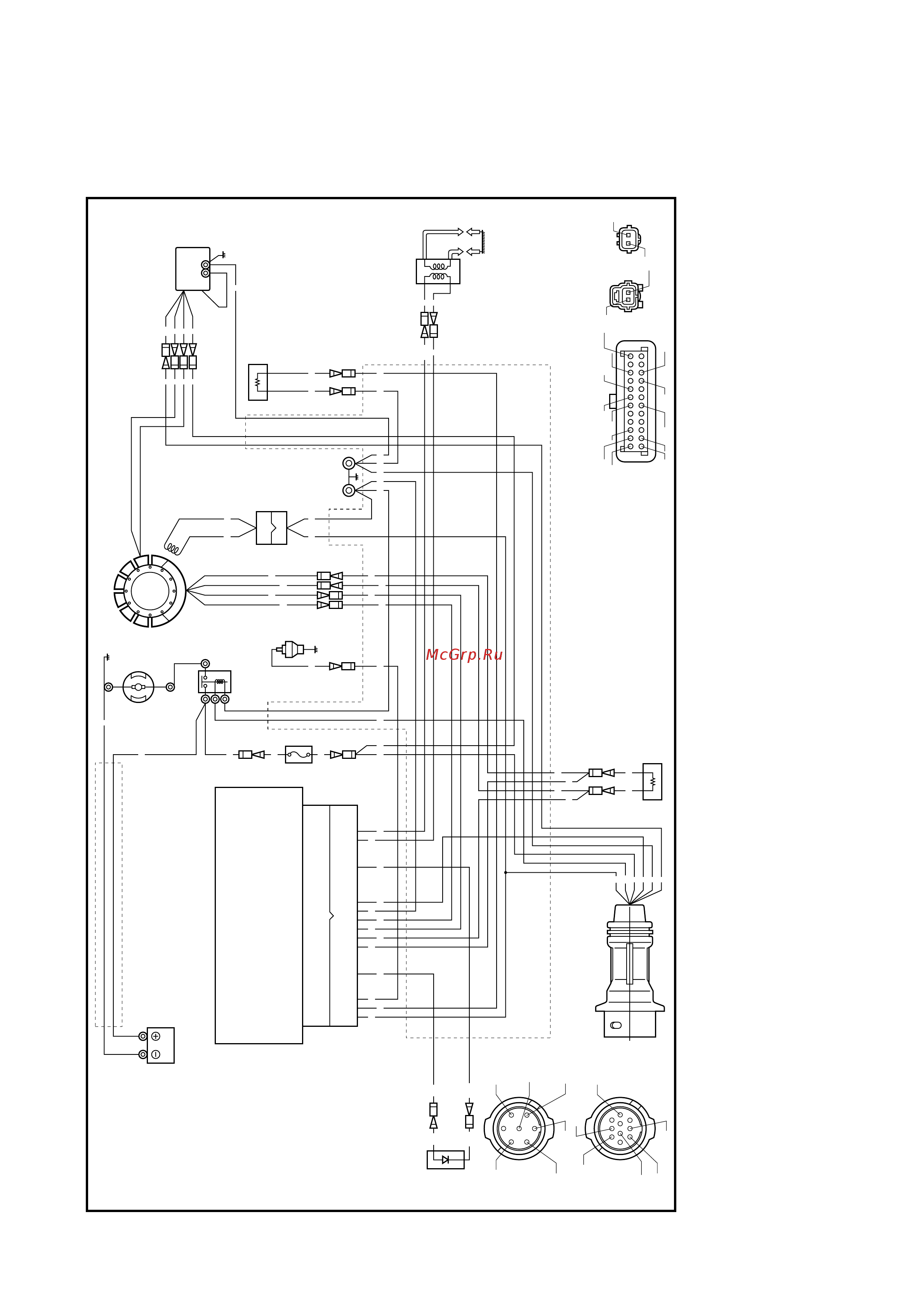 Yamaha F25 [440/444] Wiring diagram model e