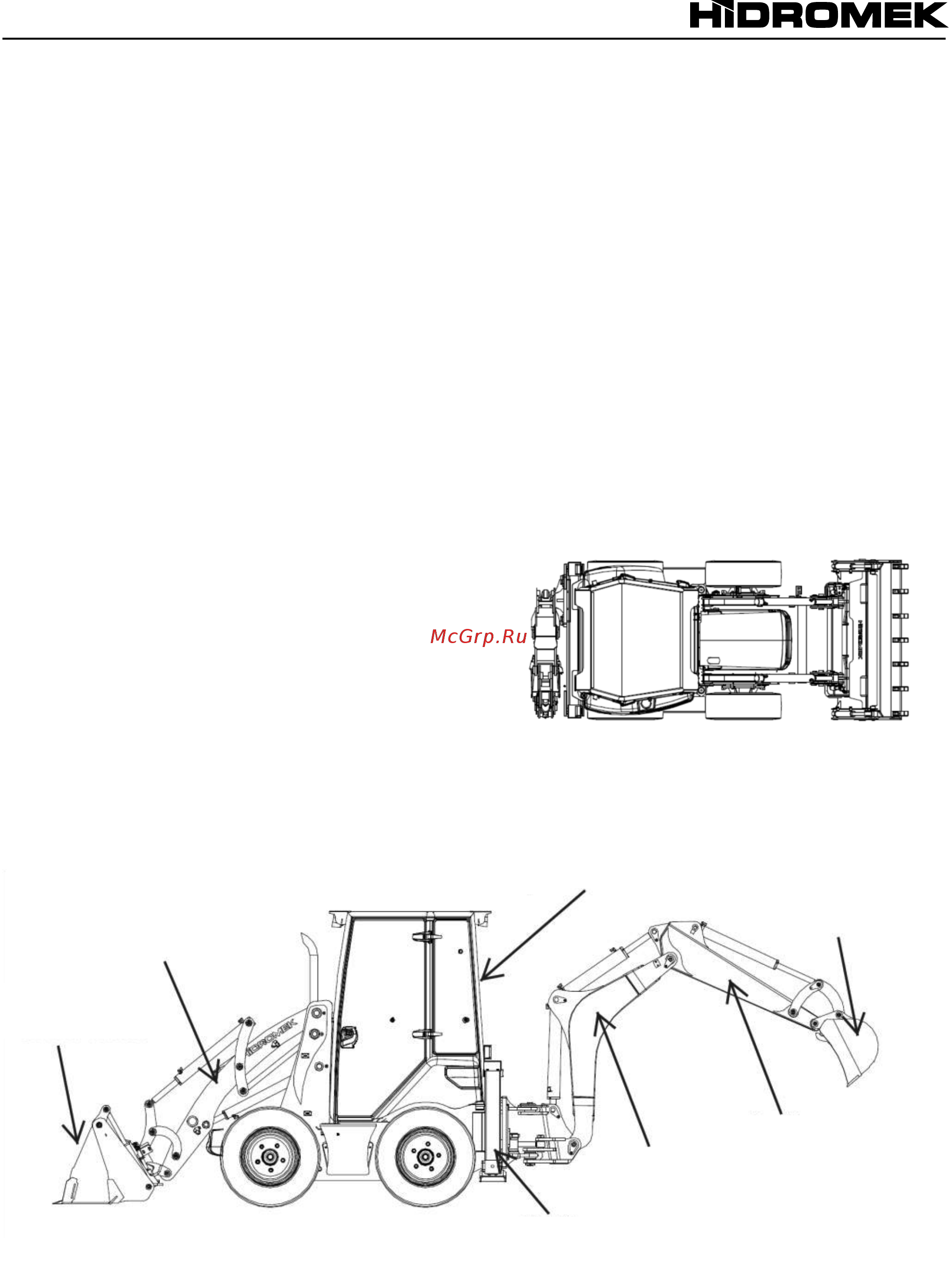 Hidromek HMK 62SS [7/141] Задняя часть