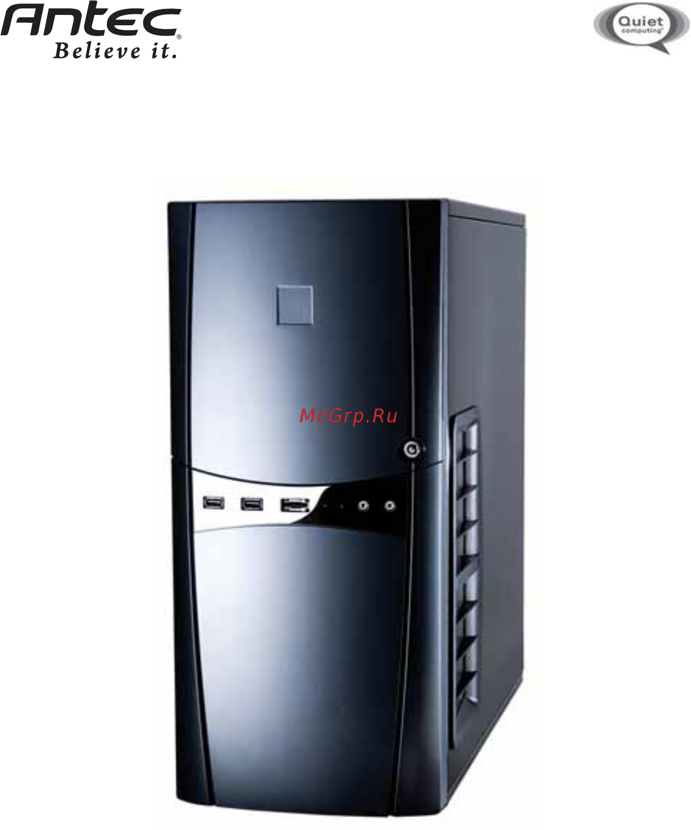 Antec Sonata Elite Руководство пользователя онлайн