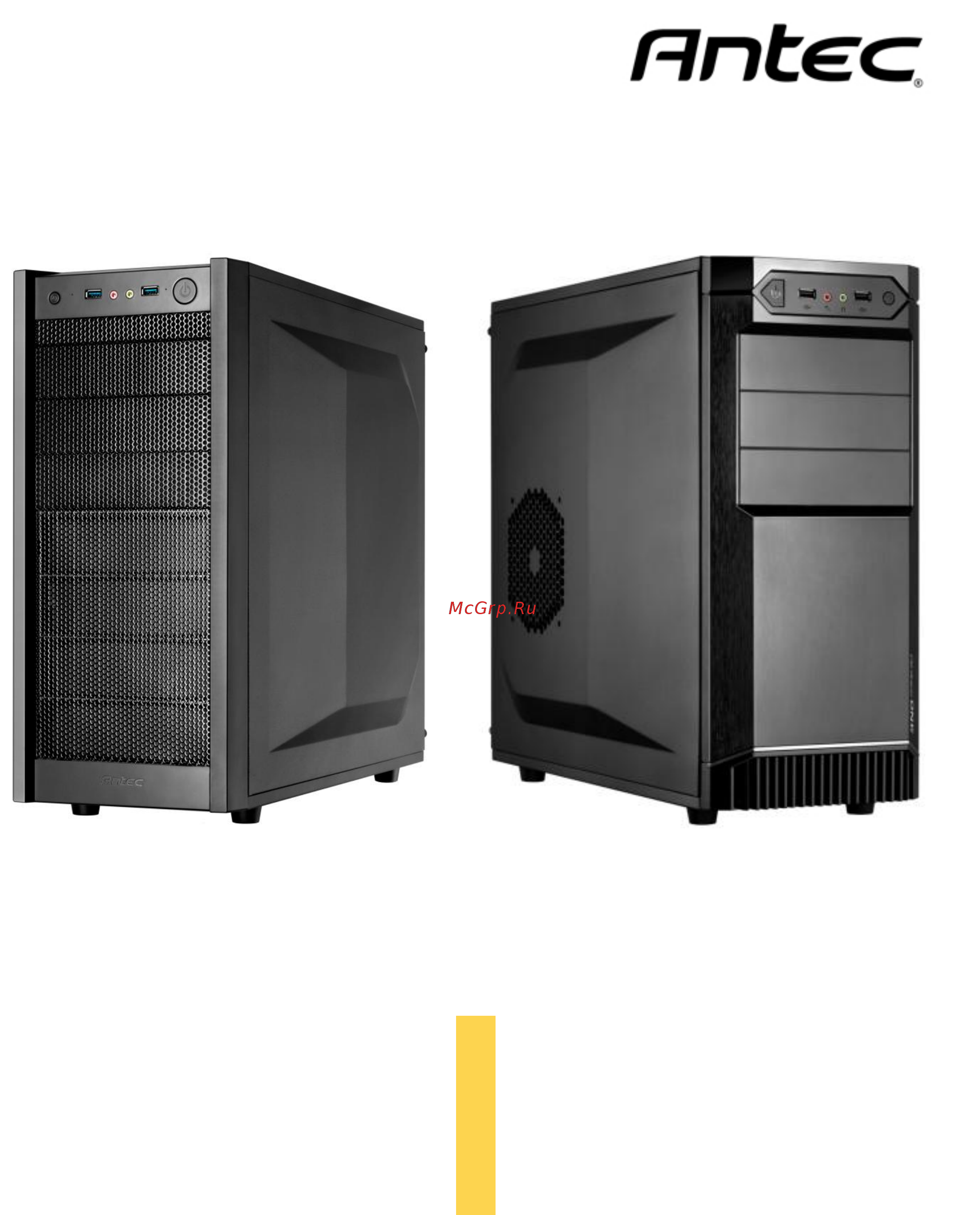 Antec One S Руководство пользователя онлайн