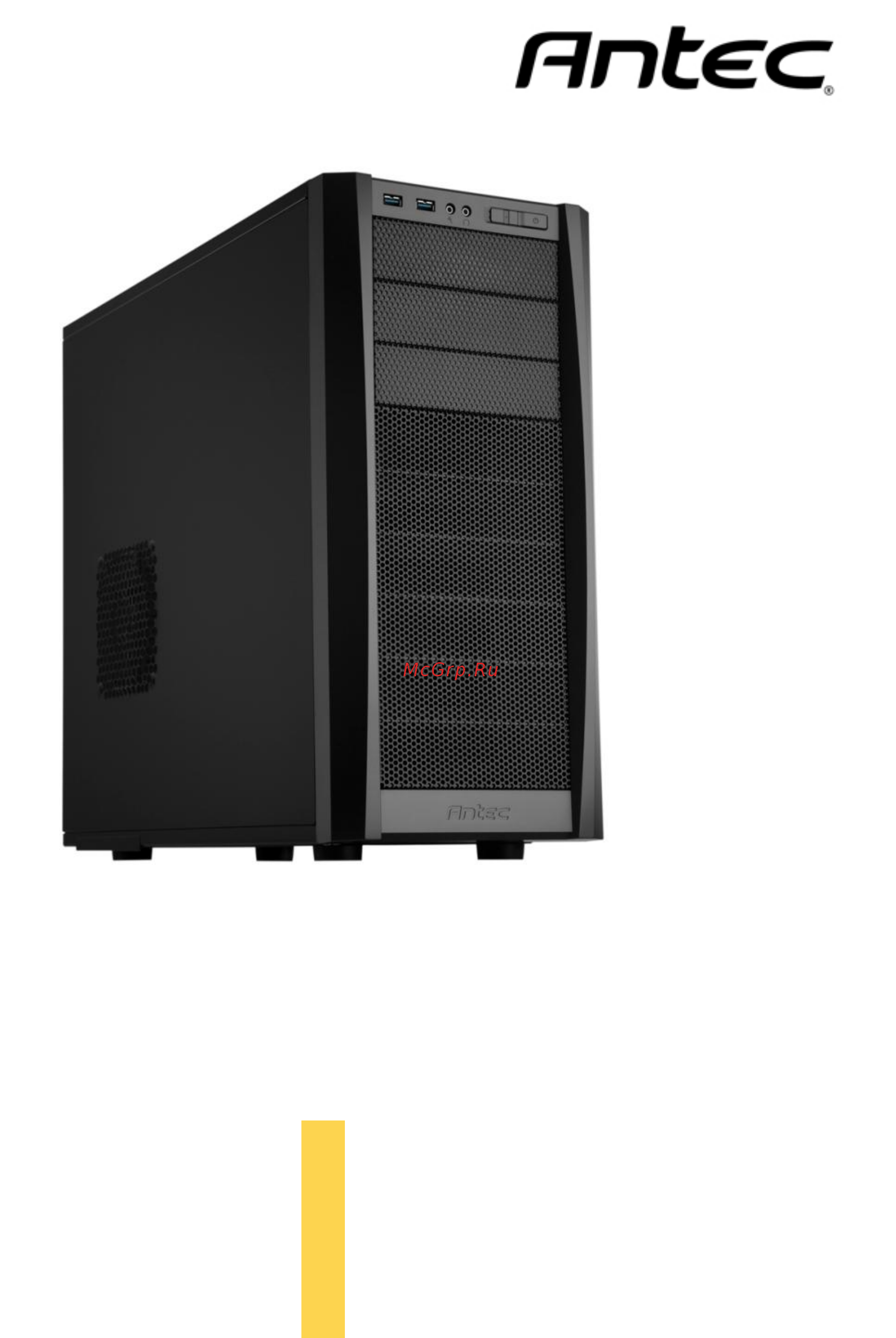 Antec Three Hundred Two Руководство пользователя онлайн